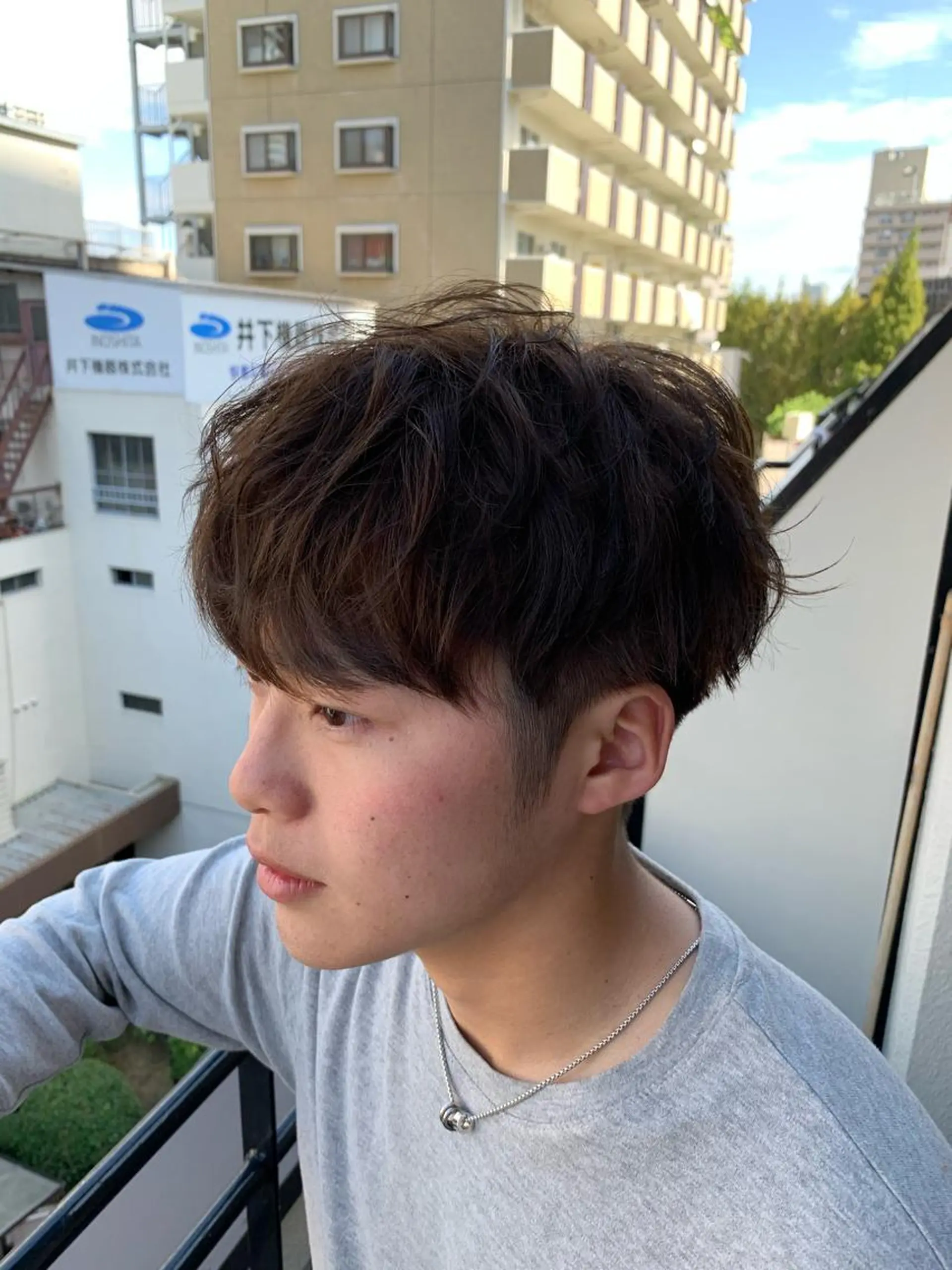 カラー メンズ 髪質改善色素改善特化 keiのヘアスタイル