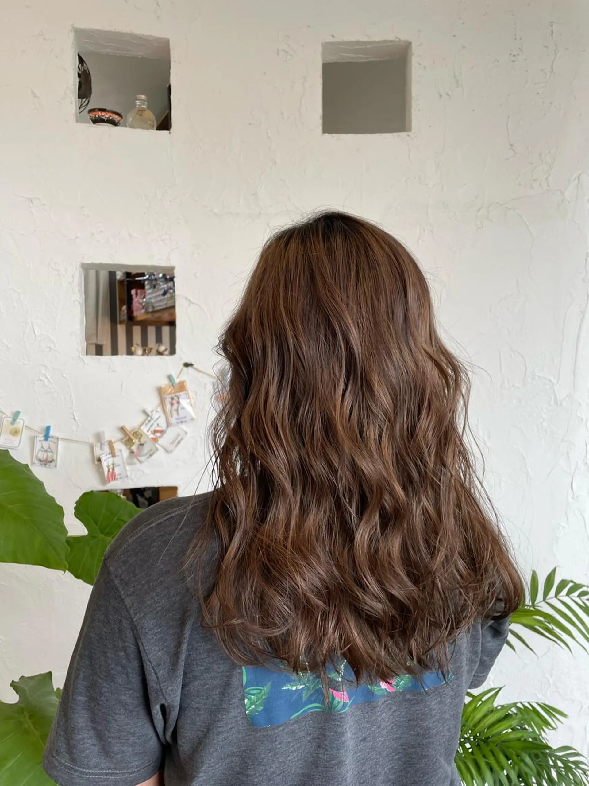 ロング カラー ヘアカラー 🌸小掛🌸 豊橋外国人風カラーのヘアスタイル