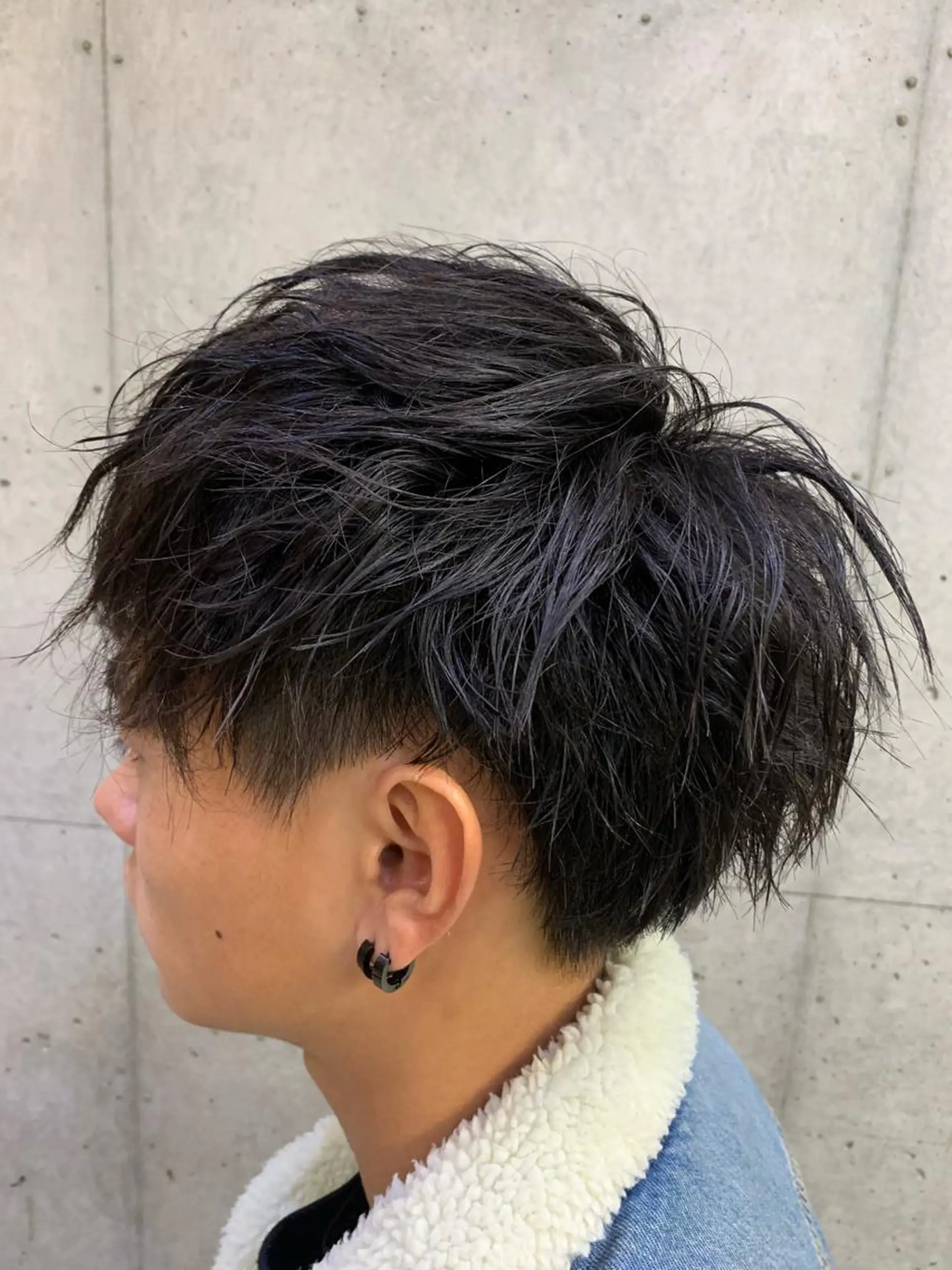 ショート ツイストパーマ ラニティック所属・田辺 東陽のヘアスタイル