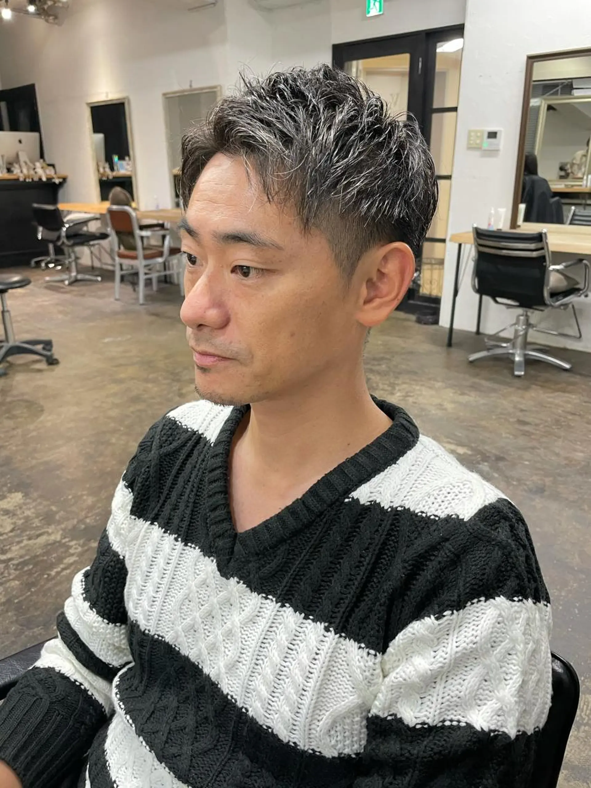 ショート メンズ メンズパーマ メンズ特化ryoのヘアスタイル