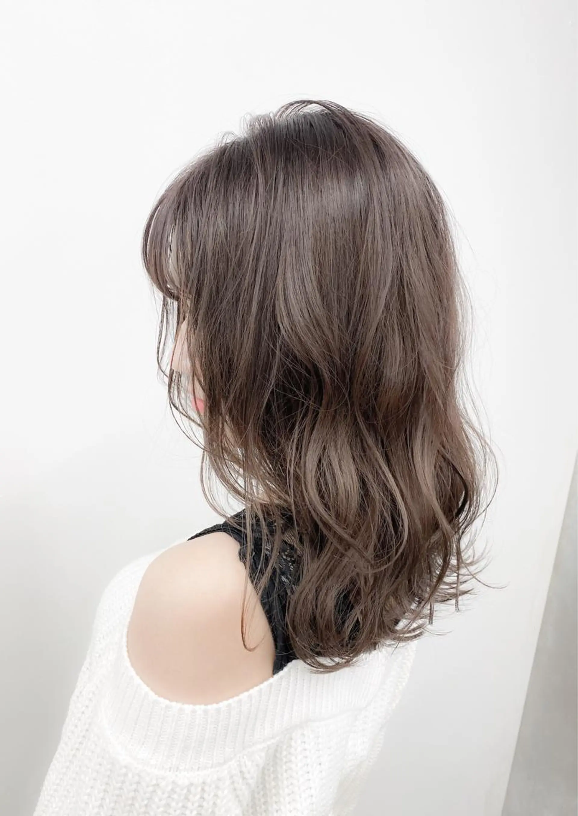 ミディアム ヘアカラー 常山 篤志のヘアスタイル