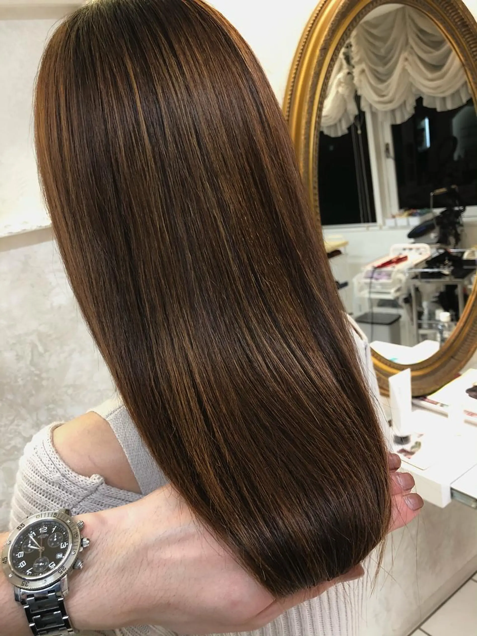 ロング カット 縮毛矯正 [仙台髪質改善]小原 弘之のヘアスタイル