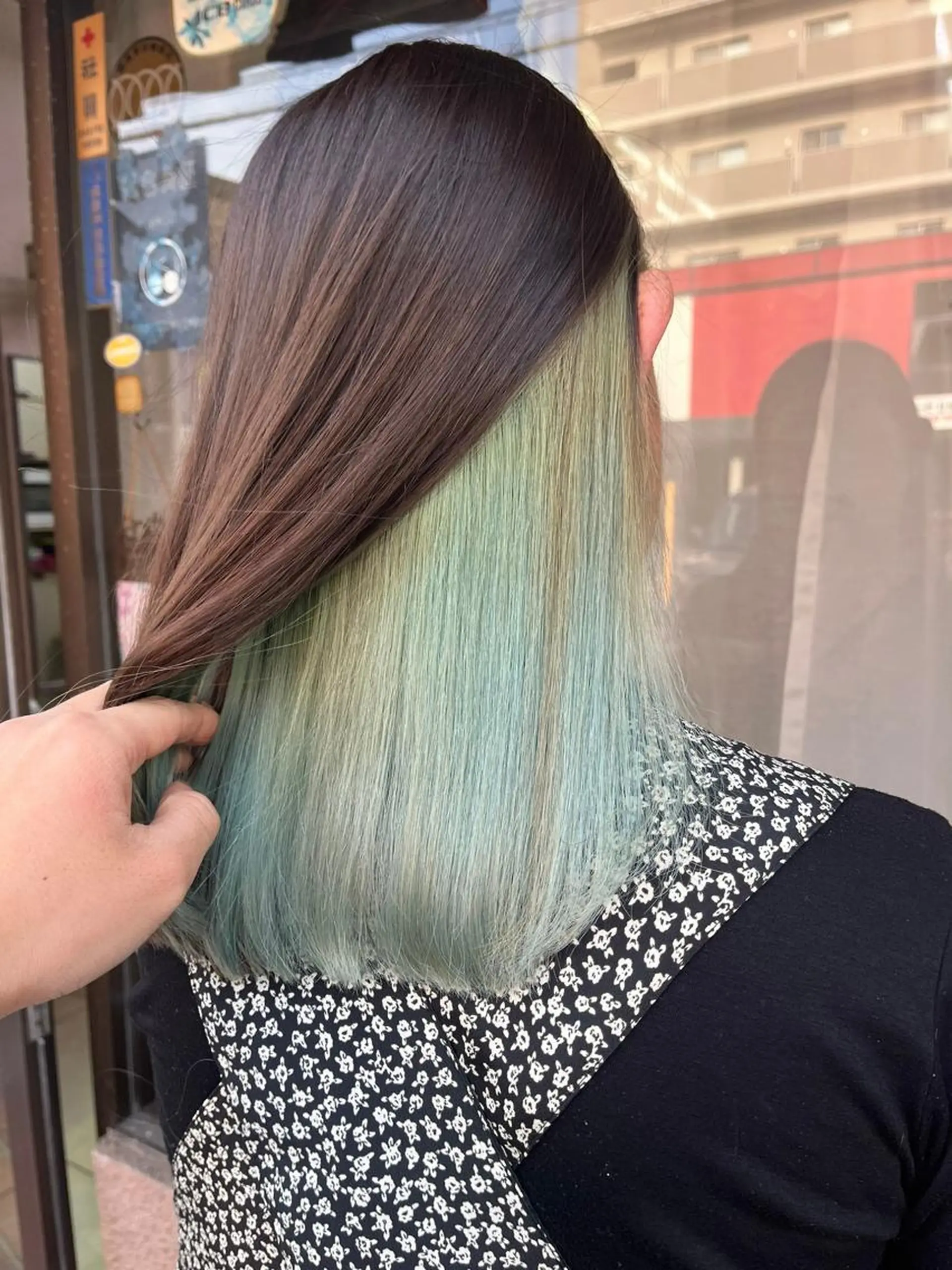 カラー ロング ダブルカラー グラデーションカラー ハイライトカラー イルミナカラー インナーカラー カット ヘアカラー BUCKS【天王寺】 バックス【駅30秒】のヘアスタイル