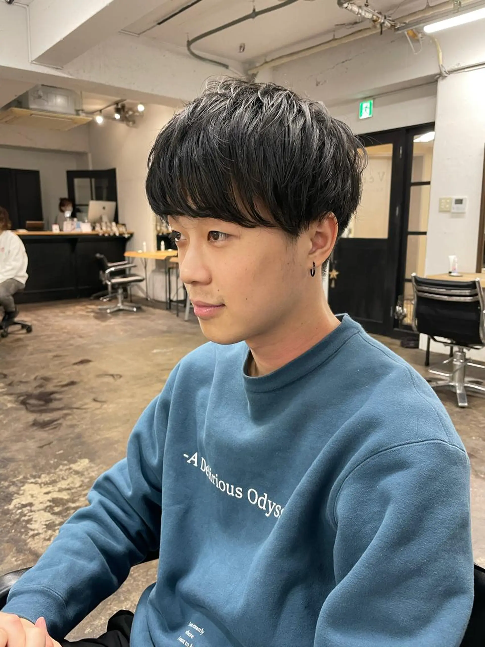 ショート メンズ メンズパーマ メンズ特化ryoのヘアスタイル