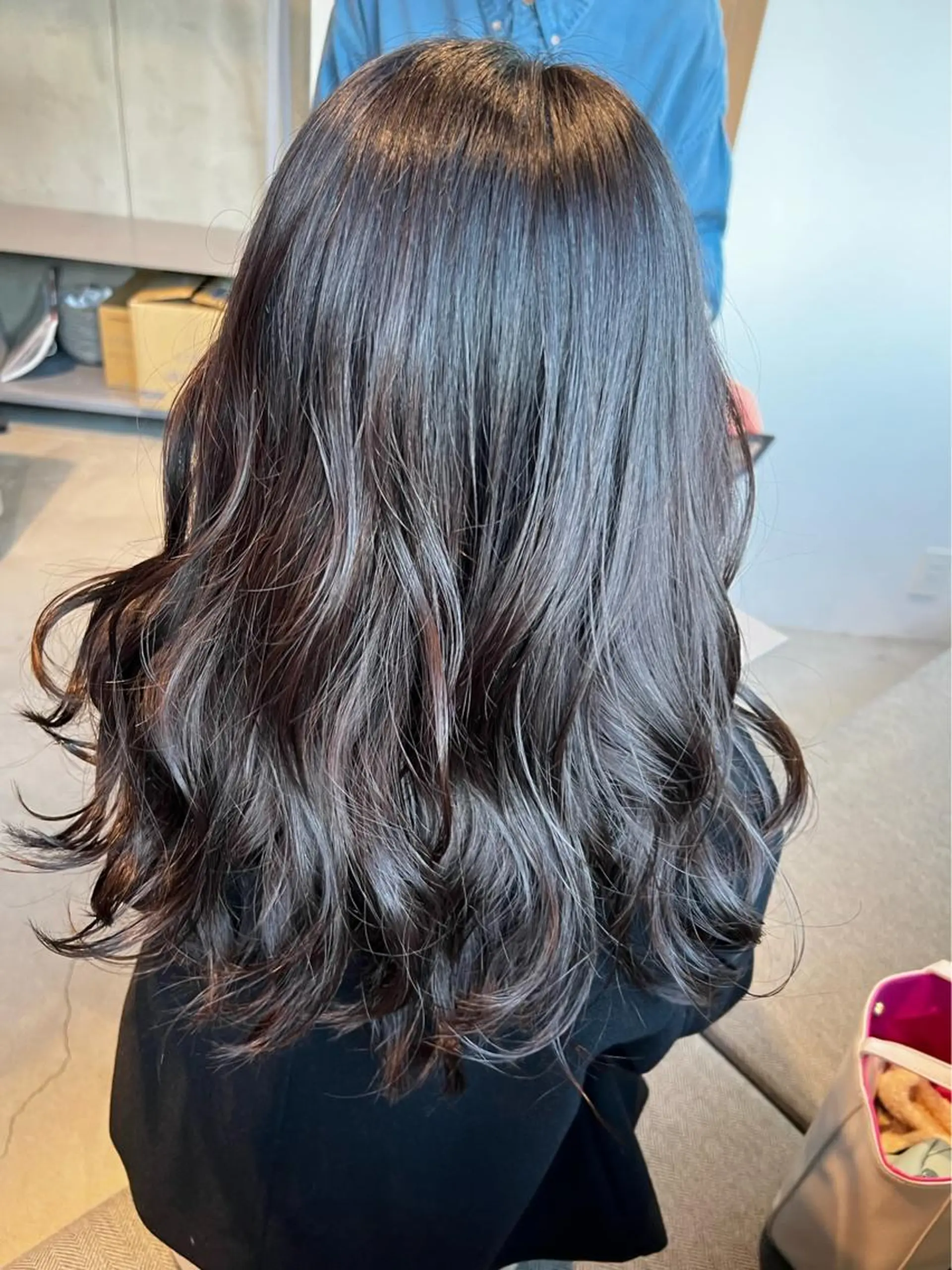 ロング カラー ブラウンカラー カット ヘアカラー トリートメント 🌐👽フクイ キララ🌎💎のヘアスタイル