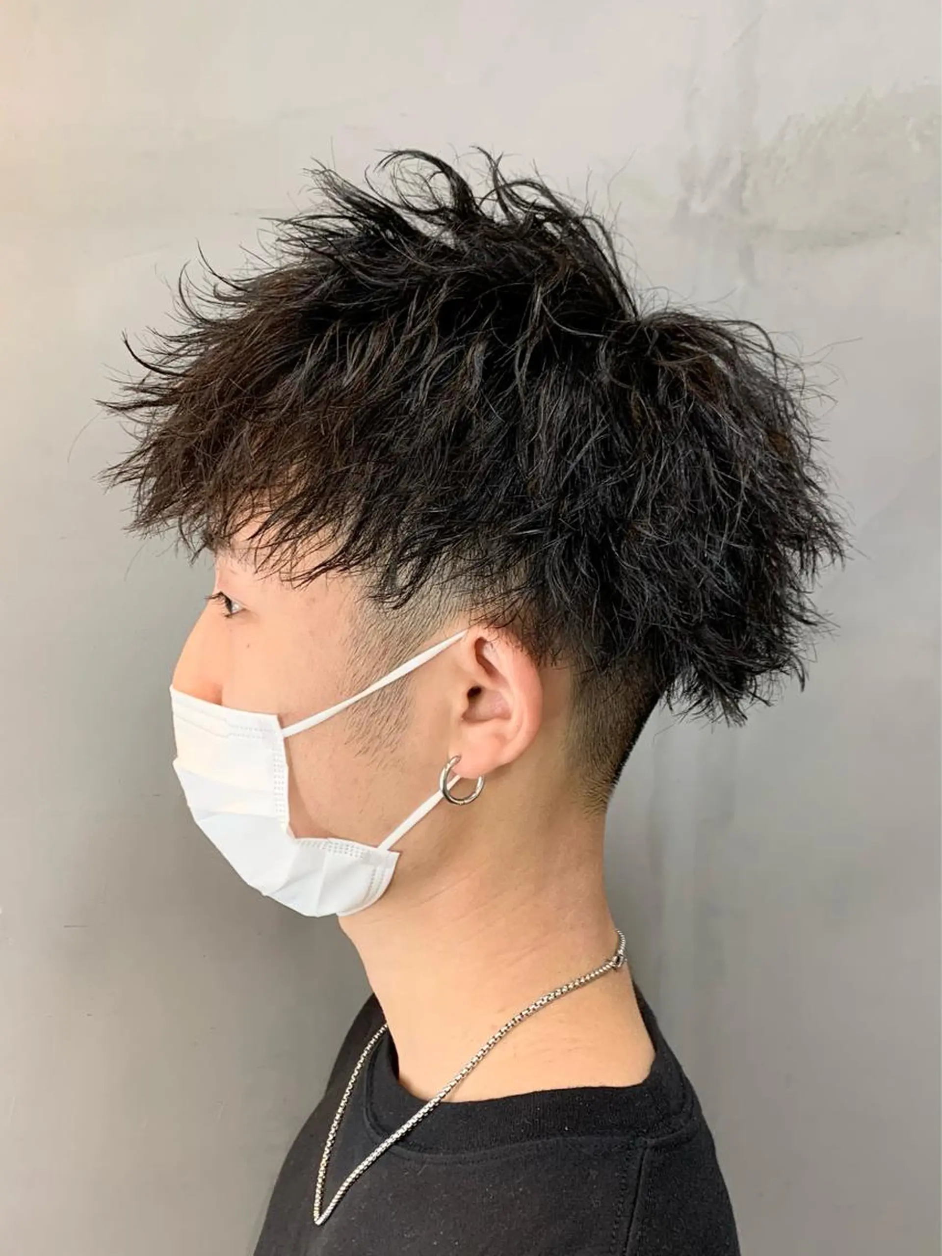 ミディアム カット パーマ 山口 JUNPEIのヘアスタイル
