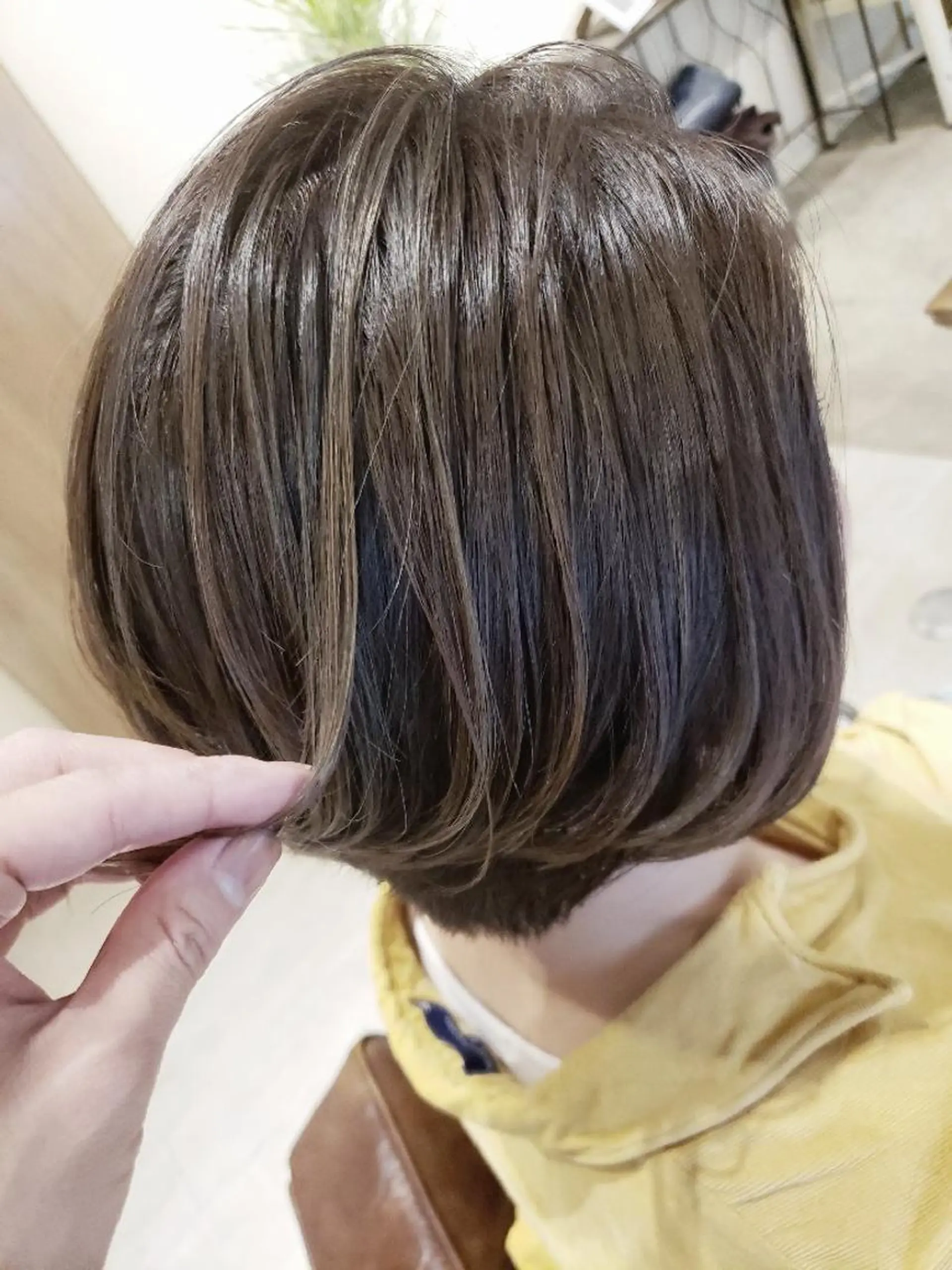 ショート カラー ハイライトカラー ハイライト ヘアカラー 尾野 恭平のヘアスタイル