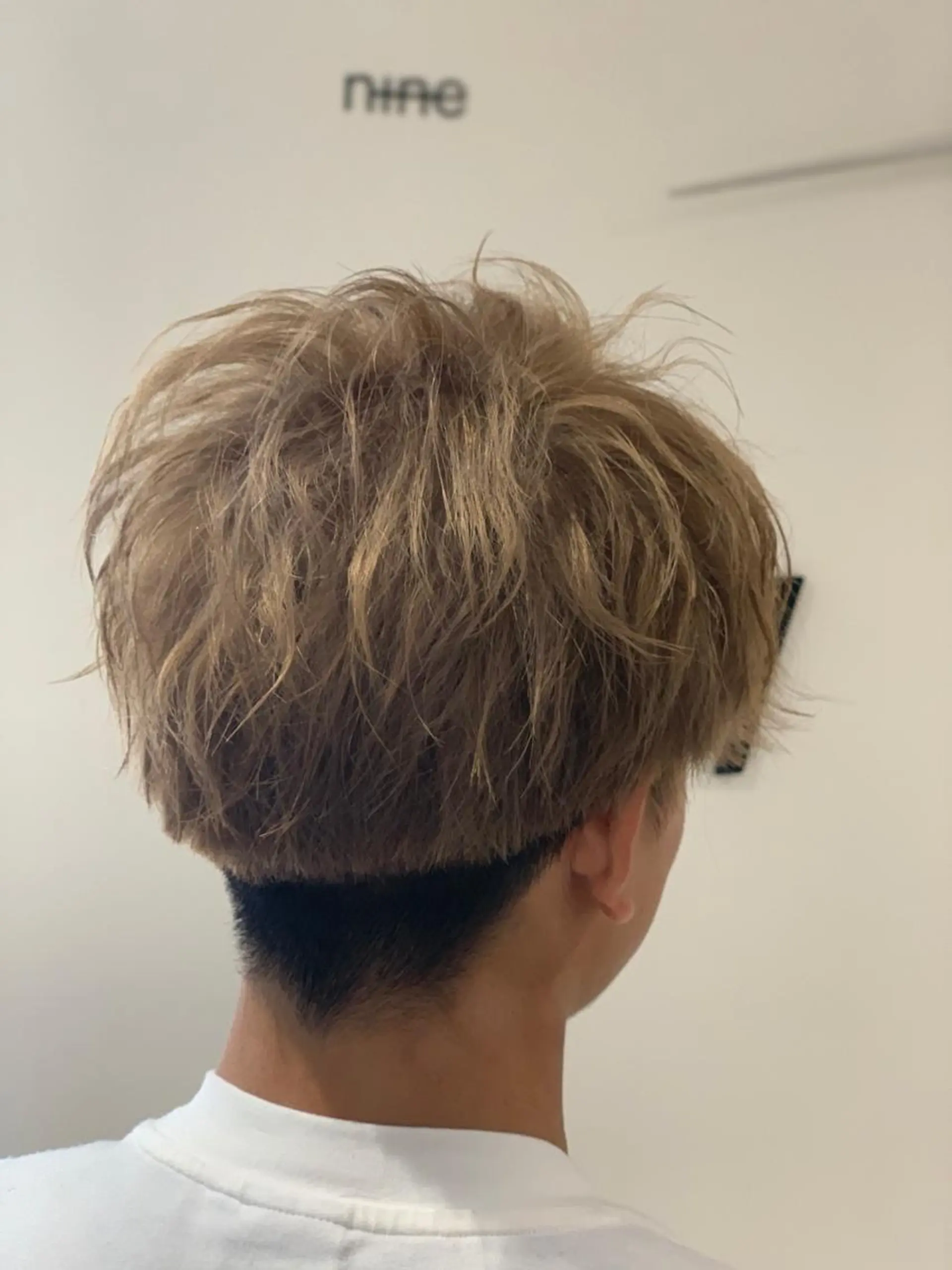 ショート カラー メンズ ヘアカラー 松吉 純平のヘアスタイル