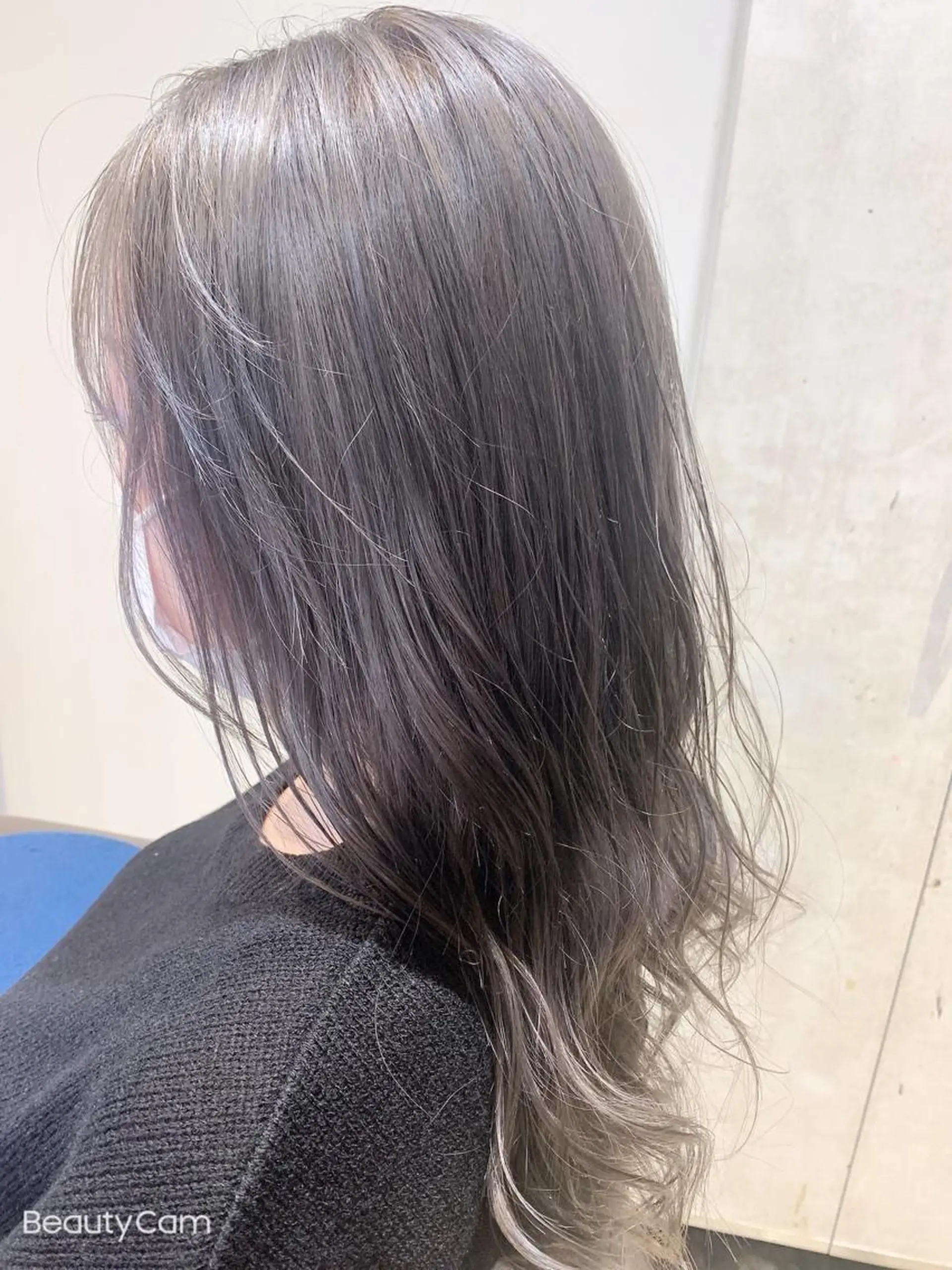 ロング カラー 乾かすだけでサラ艶に /髪質改善西村涼太のヘアスタイル