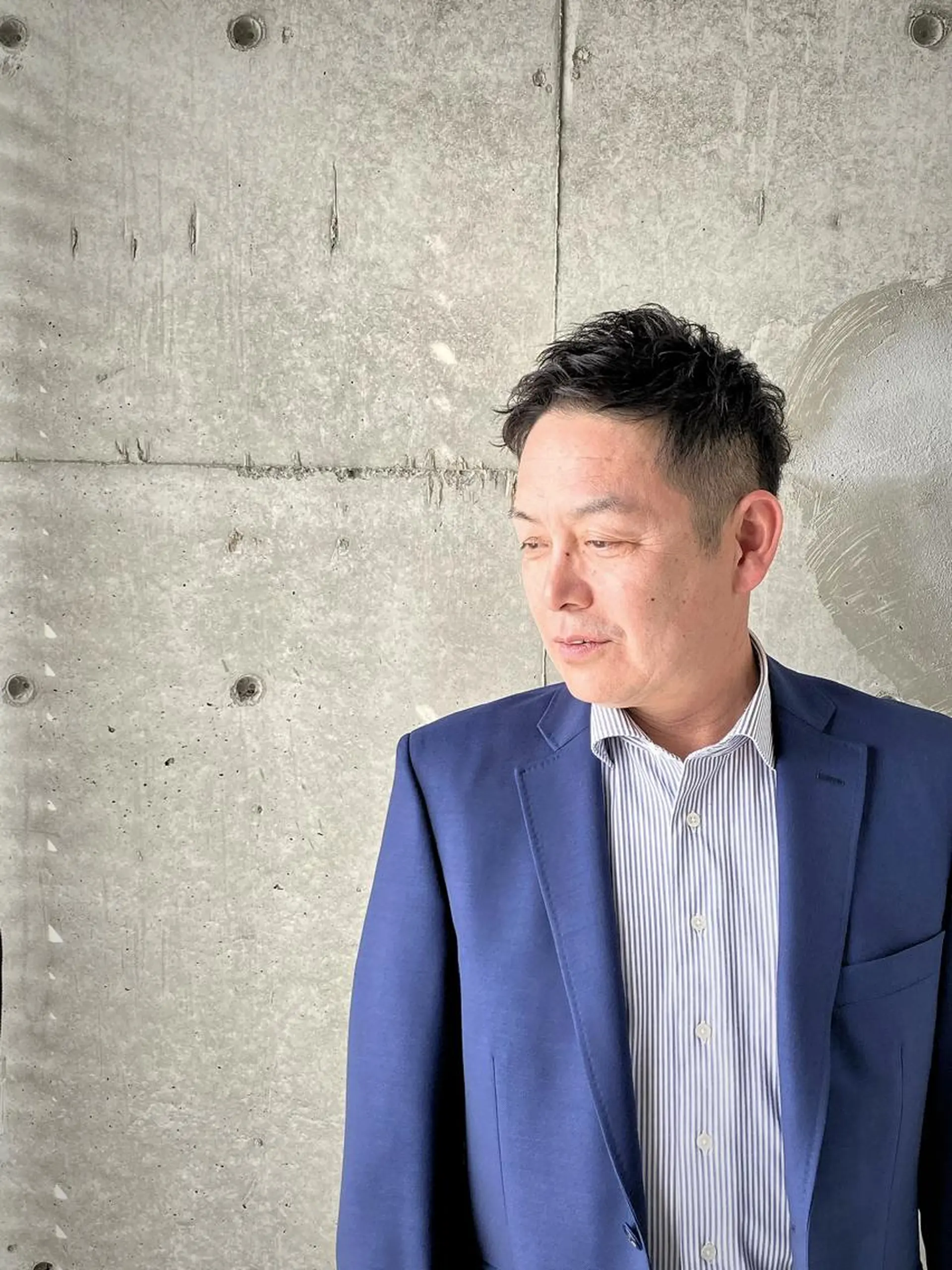 ショート パーマ メンズ MENS  FEEL南森町所属・佐藤 達郎のヘアスタイル