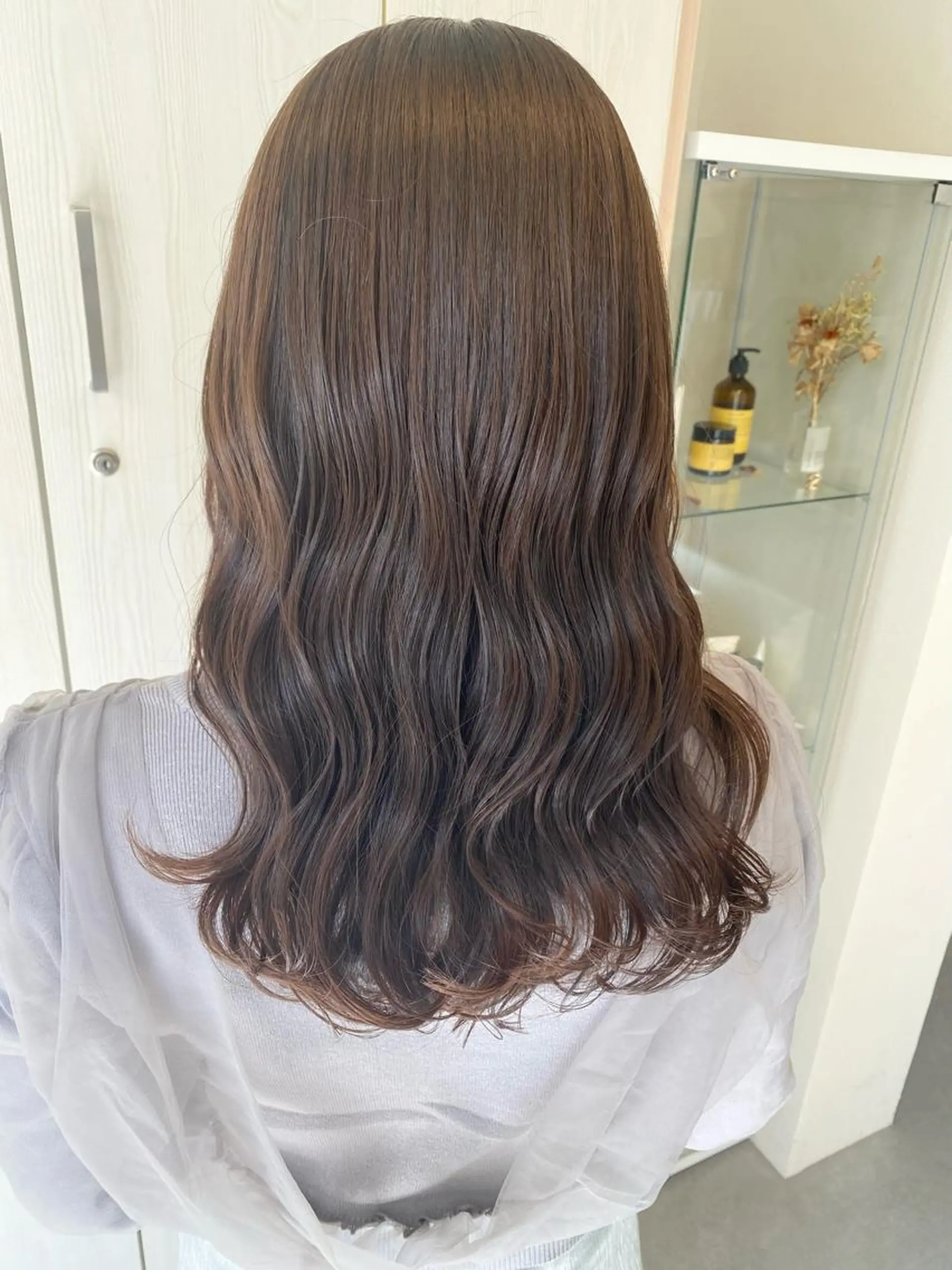 ミディアム カラー カット ヘアカラー トリートメント Masena所属・🍁中川 慎之介🍁のヘアスタイル