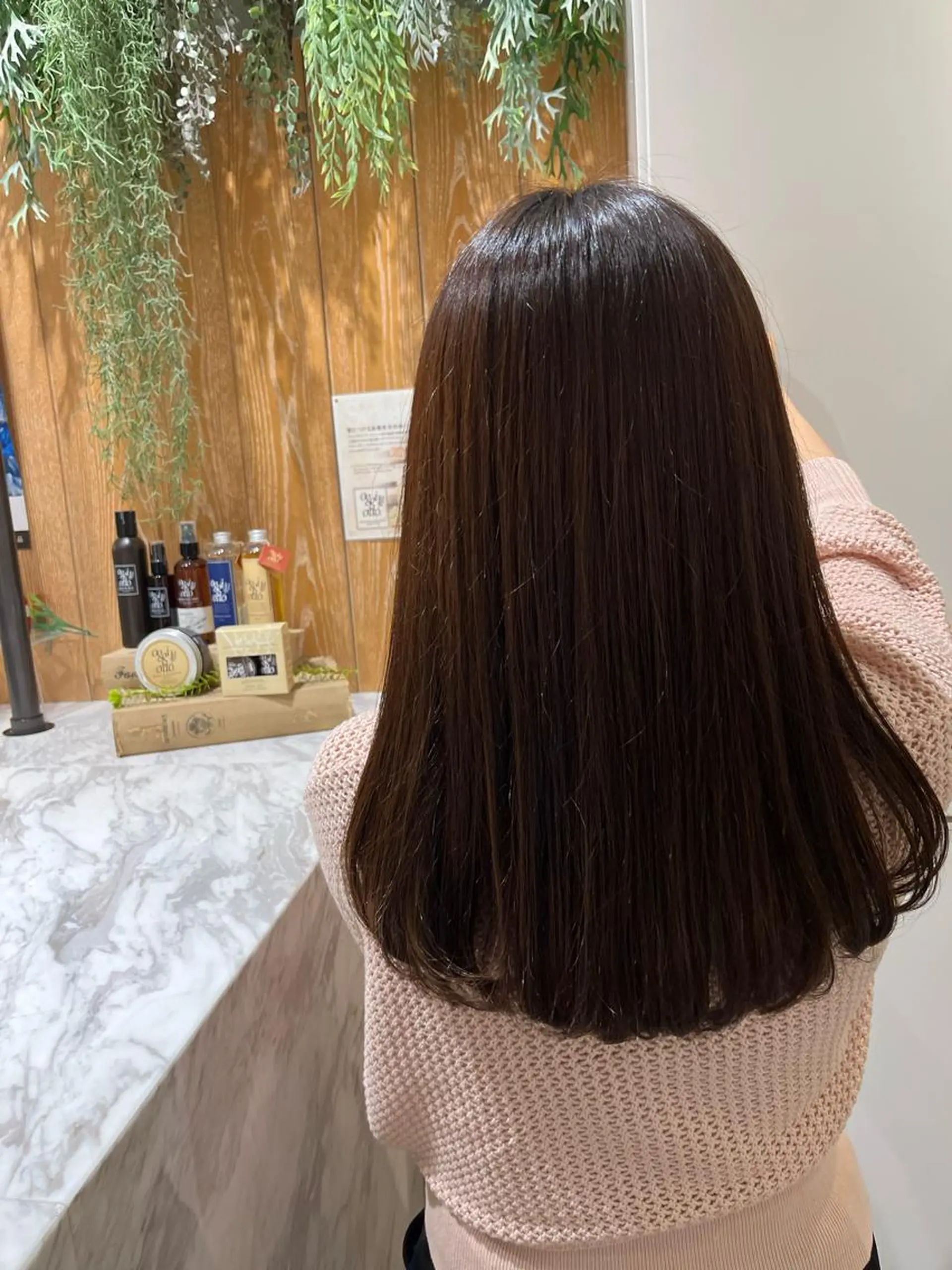 ロング ボブ/ハイトーン特化 solua上本町のヘアスタイル