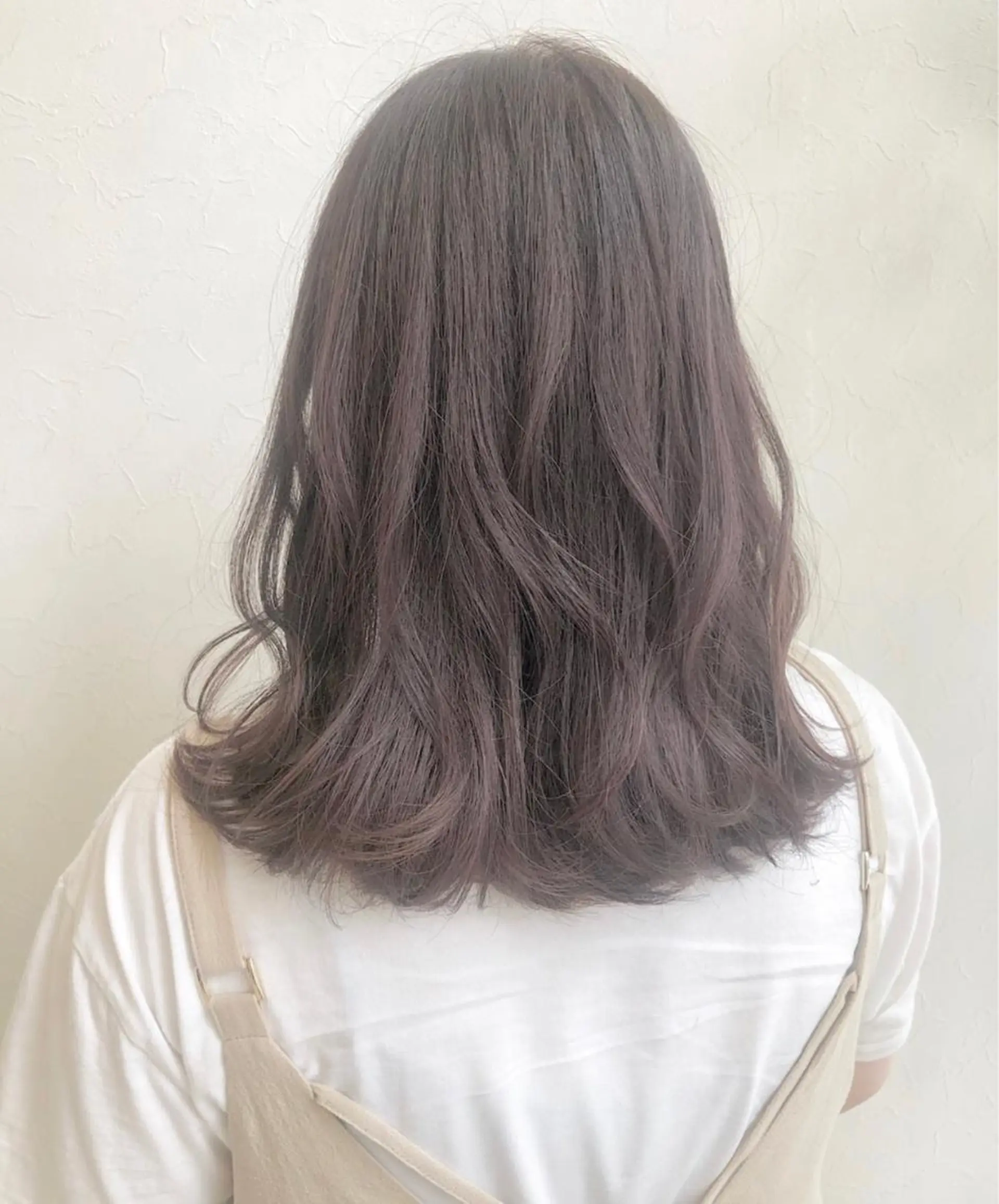 セミロング カラー nakahara madokaのヘアスタイル