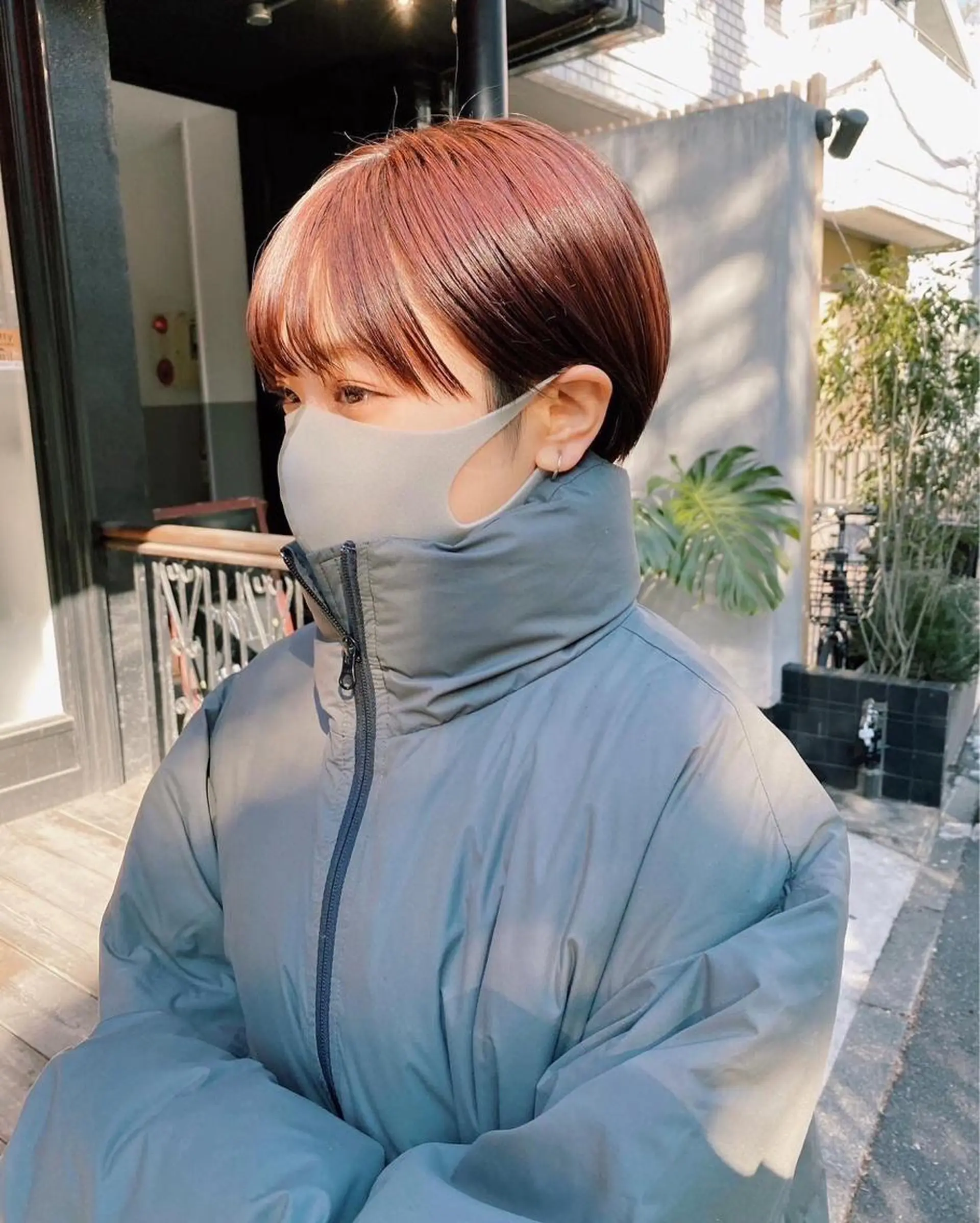 ショート youres hair 髪質改善トリートメント&ヘッドスパ  新宿三丁目店所属・髪質改善/艶髪 韓国レイヤー/えすたのヘアスタイル