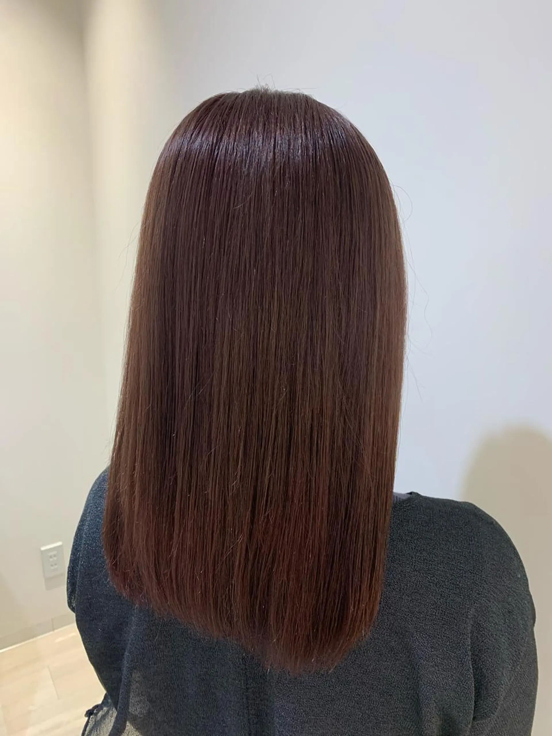 セミロング 🍓韓国ヘア レイヤ ーカット🍓笠原 葵のヘアスタイル