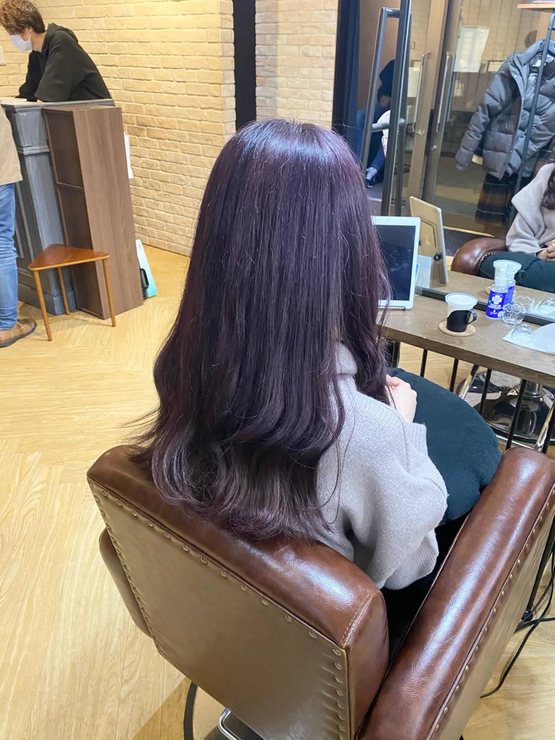 ロング カラー 髪質改善 ヒデのヘアスタイル