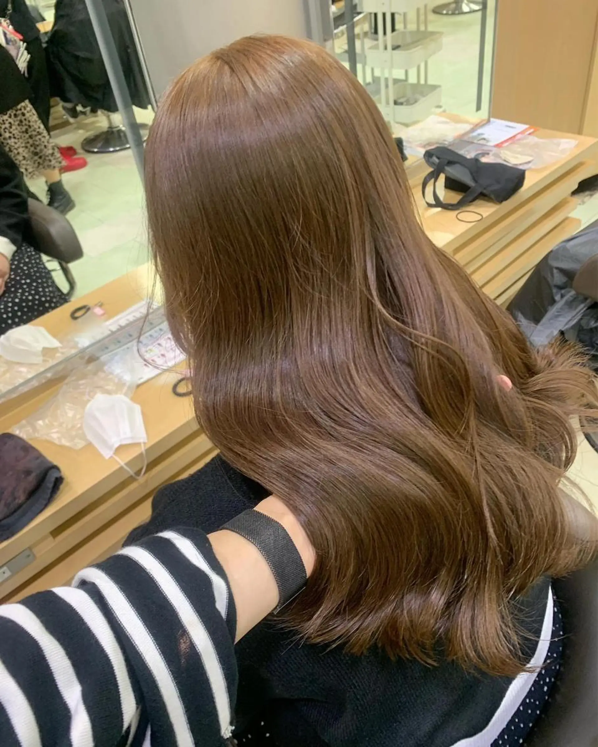 ロング カラー 🫧カット/パーマ /ネイル/かりん🫧のヘアスタイル