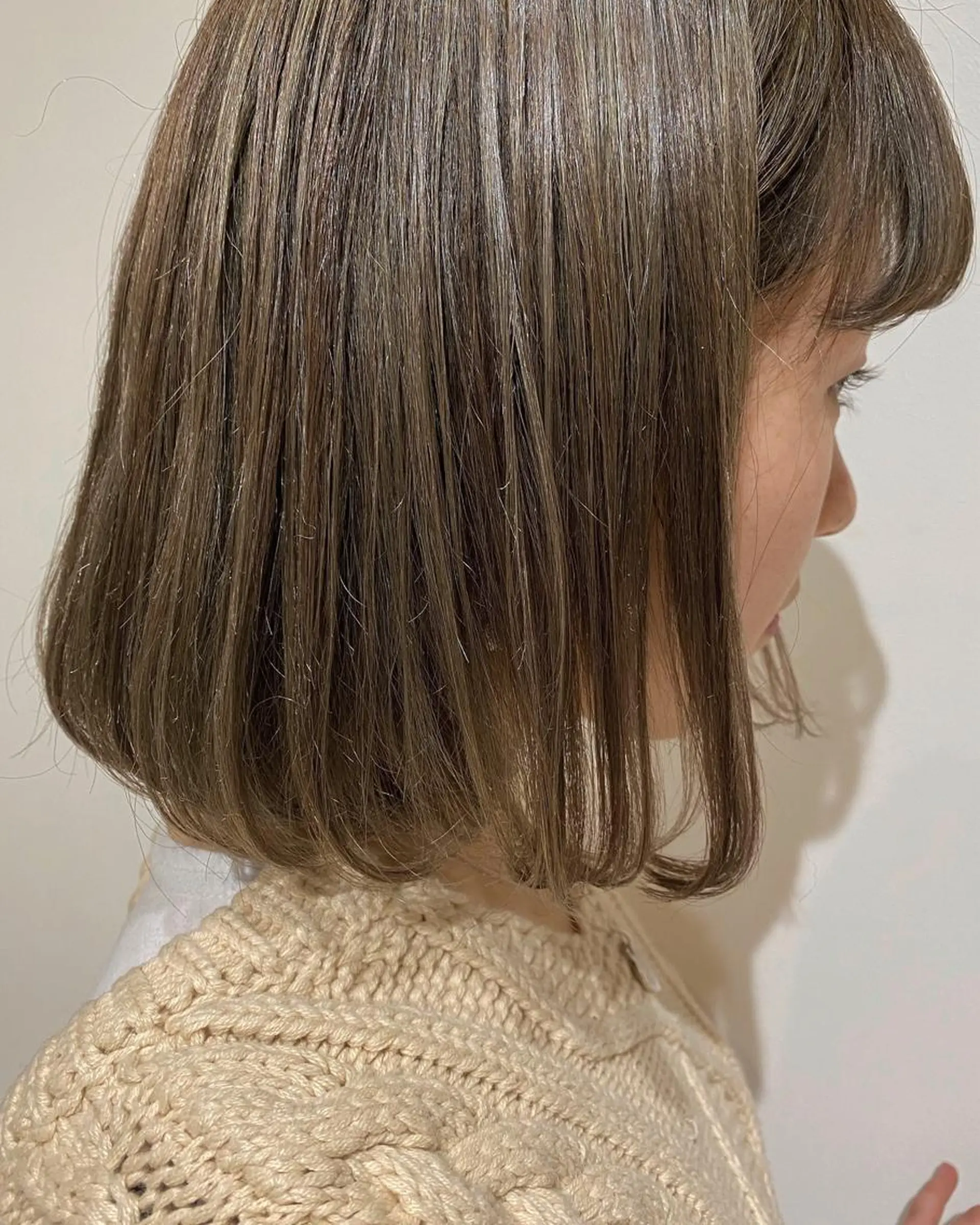 ミディアム カラー ANY／SUE 千葉パーマのヘアスタイル