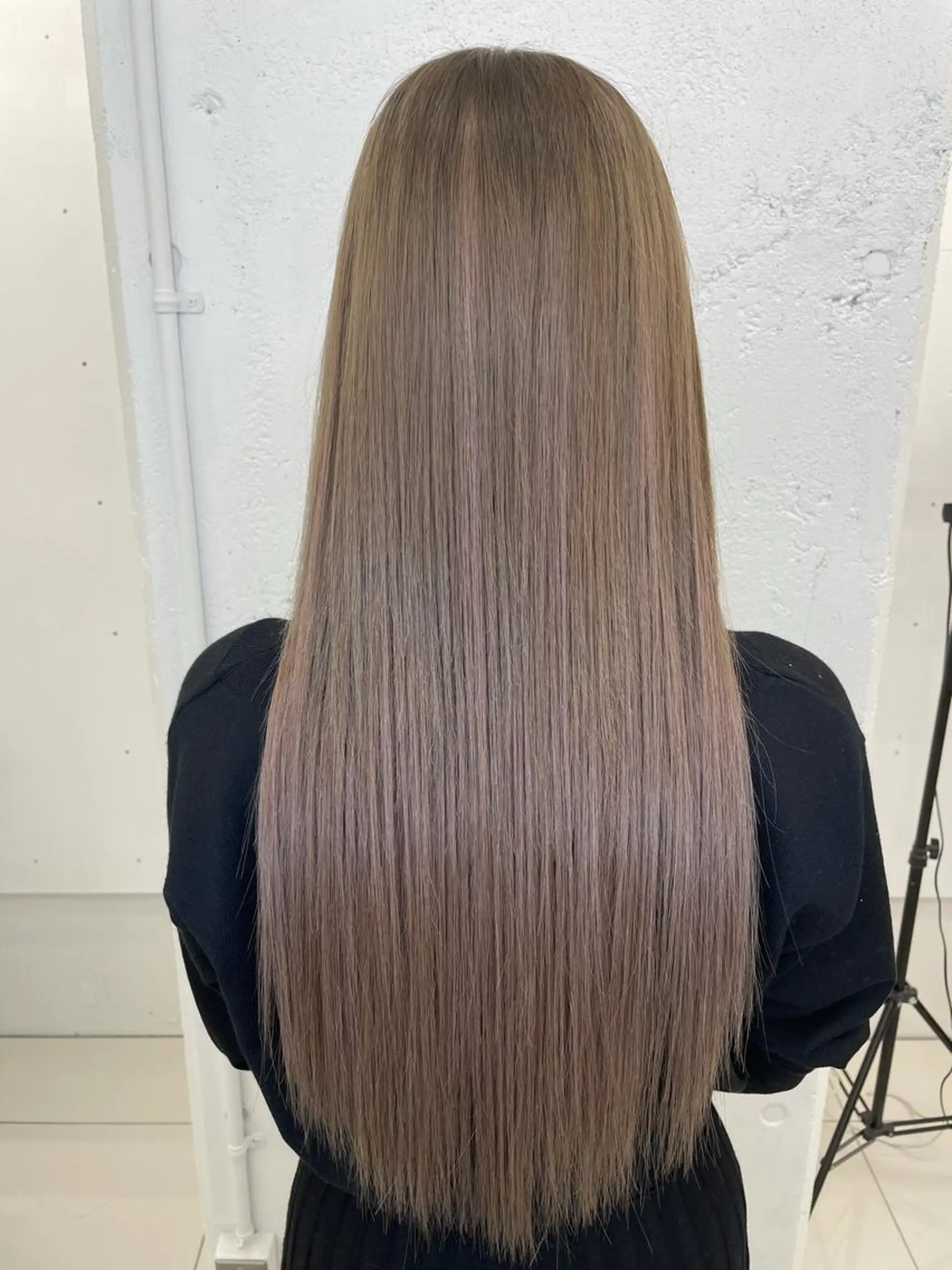 ロング エクステ 家田 竜のヘアスタイル