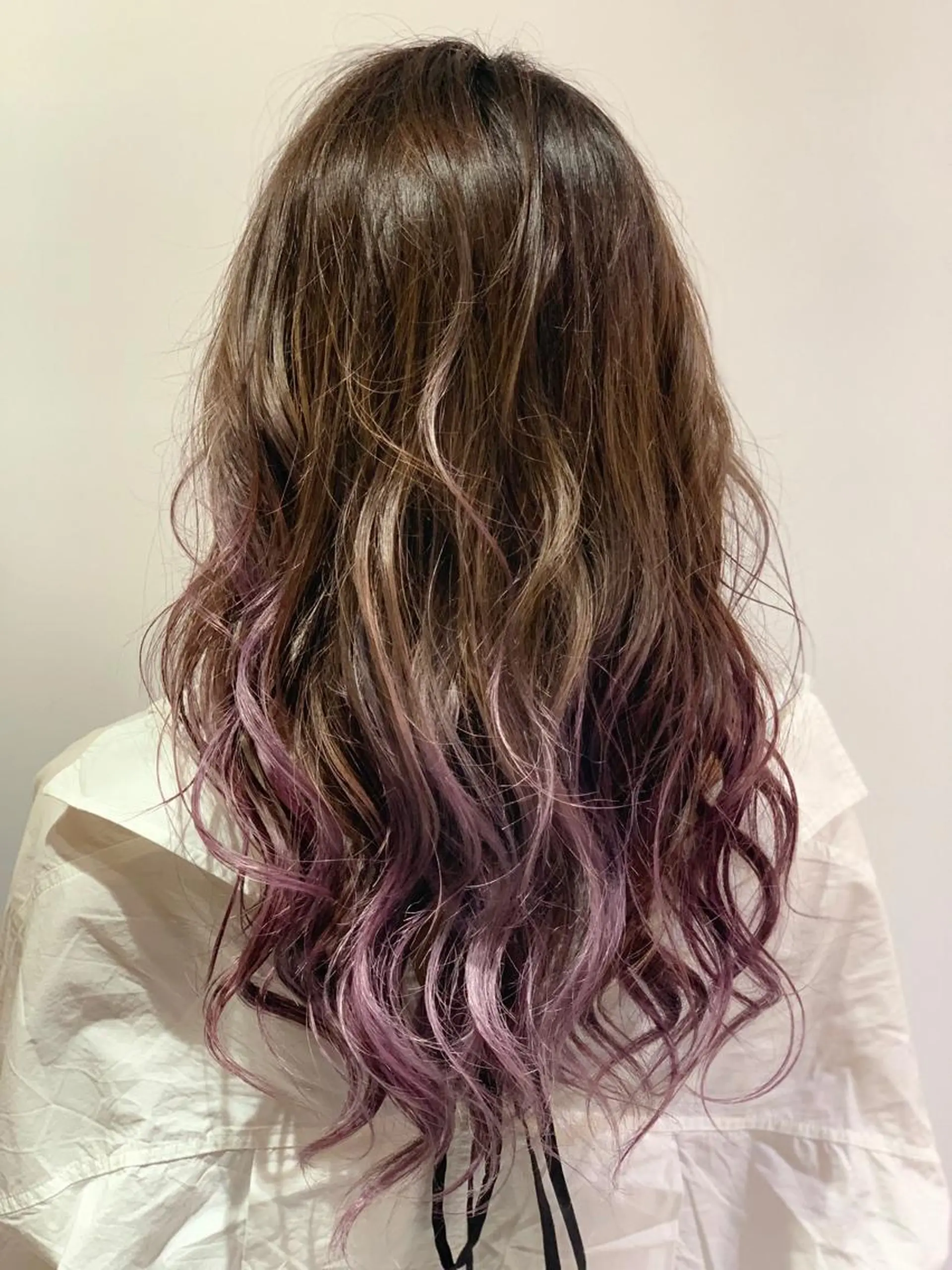 ロング カラー グラデーションカラー パープルカラー ✂️大門 巧✂️ LAFF難波店のヘアスタイル