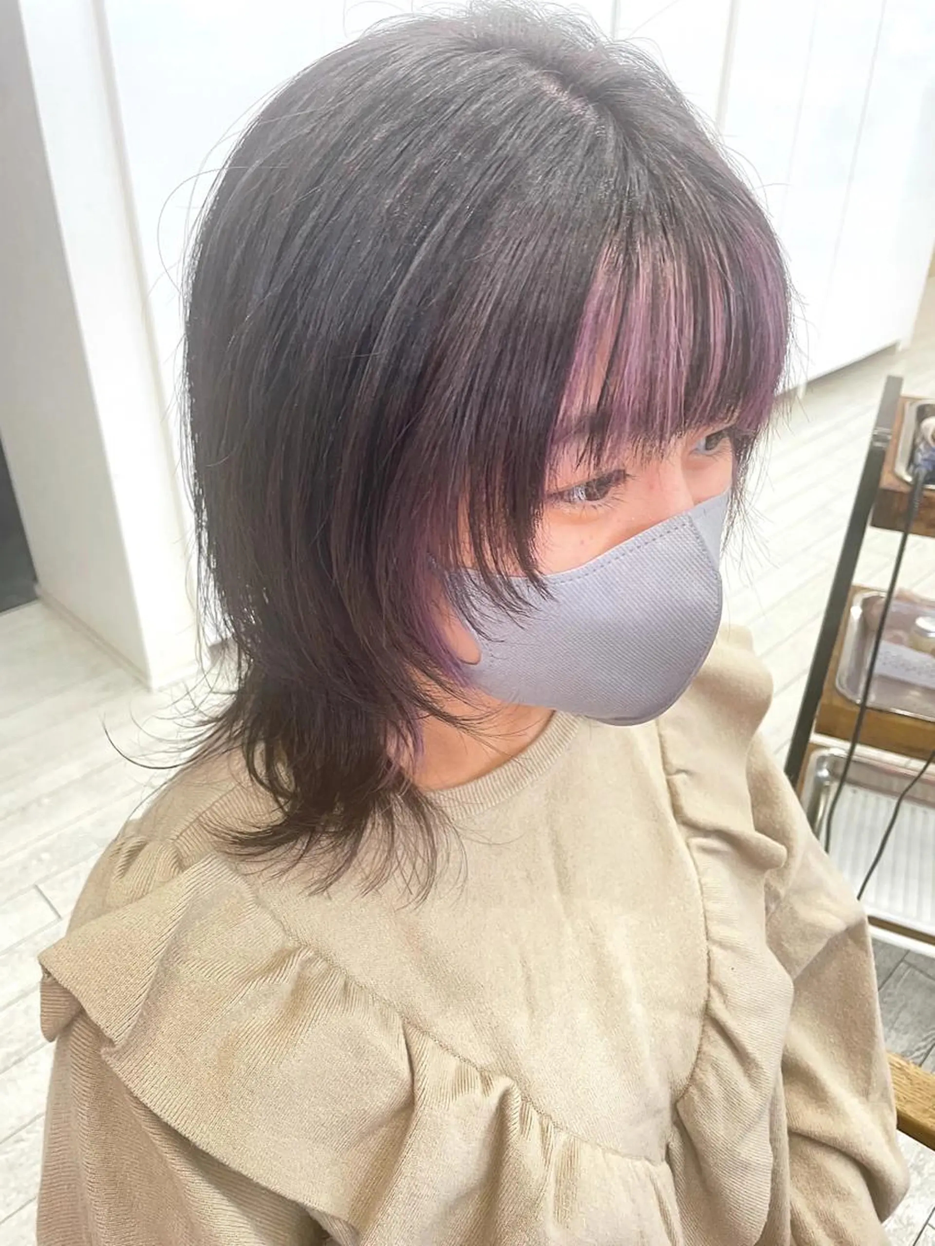 ミディアム カラー saito (8/31まで在籍)のヘアスタイル