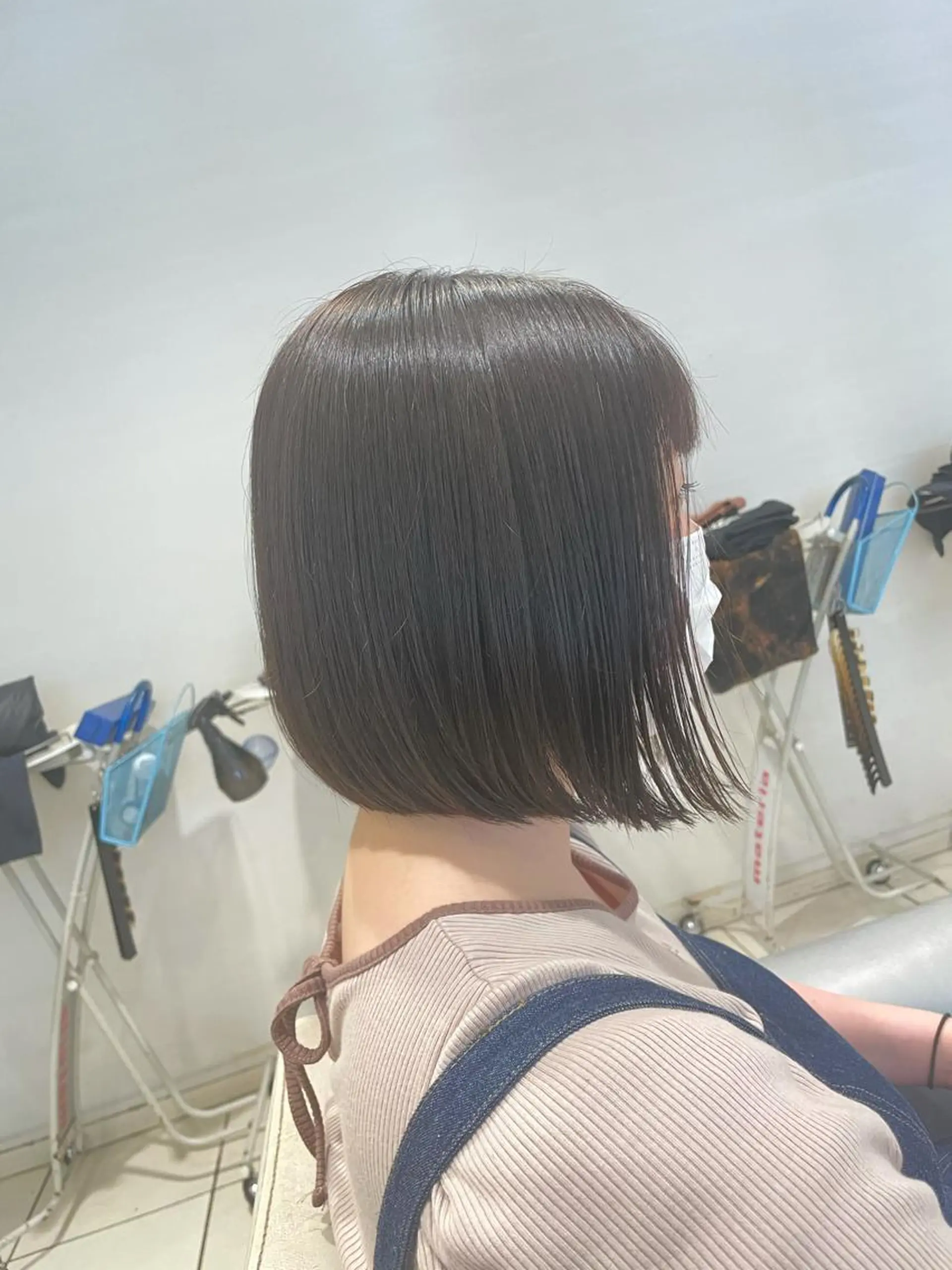 ショート MODEks eau 佐藤優志のヘアスタイル