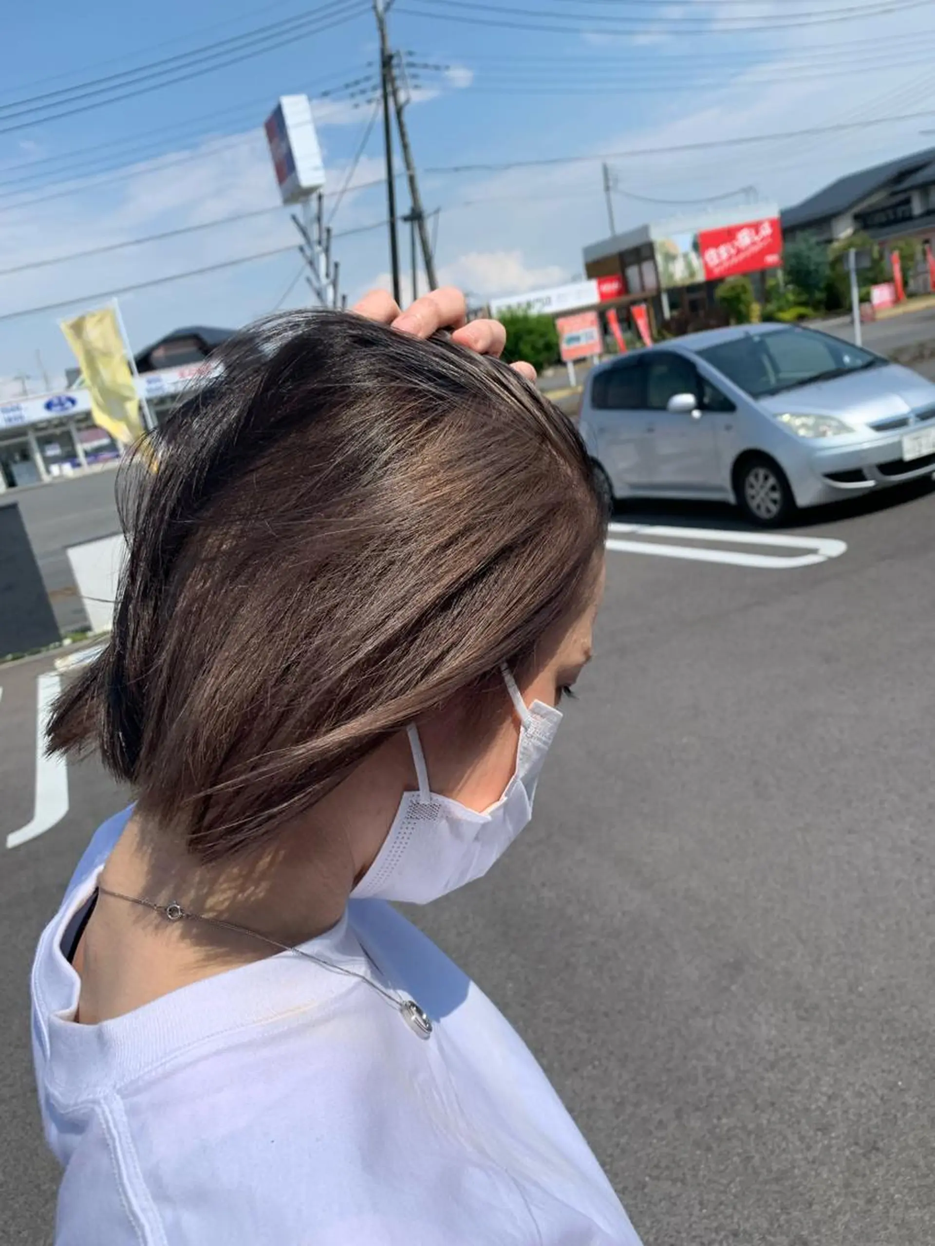 ショート カラー 大橋 一智のヘアスタイル