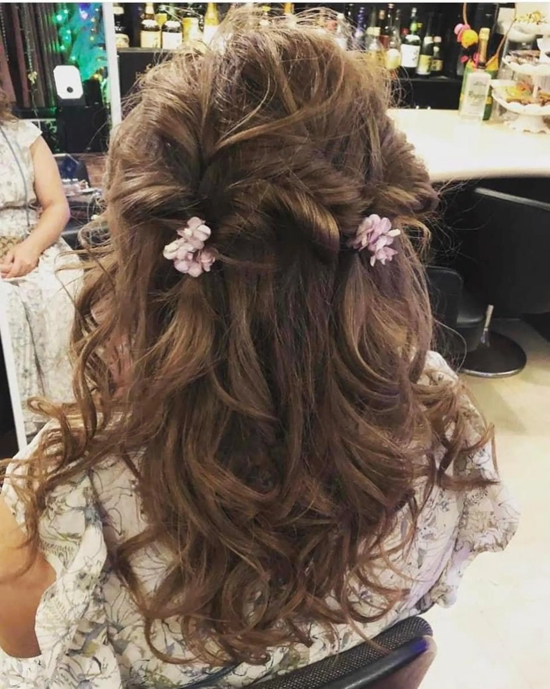 ロング 卒業式のヘアスタイル ハロウィン 銀河 ティンガーラのヘアスタイル