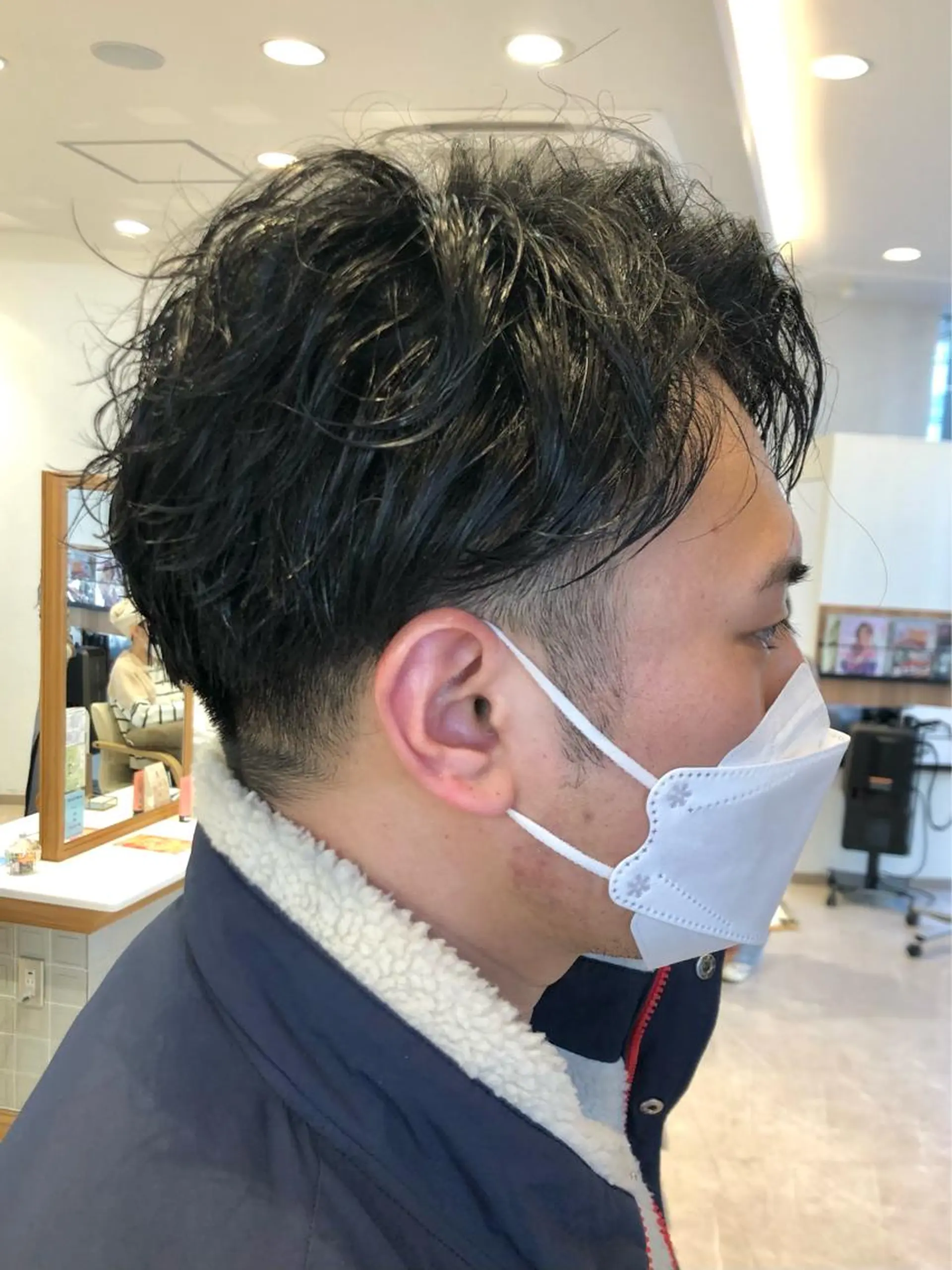 ショート パーマ メンズ 小林 優太　メンズパーマ✨のヘアスタイル