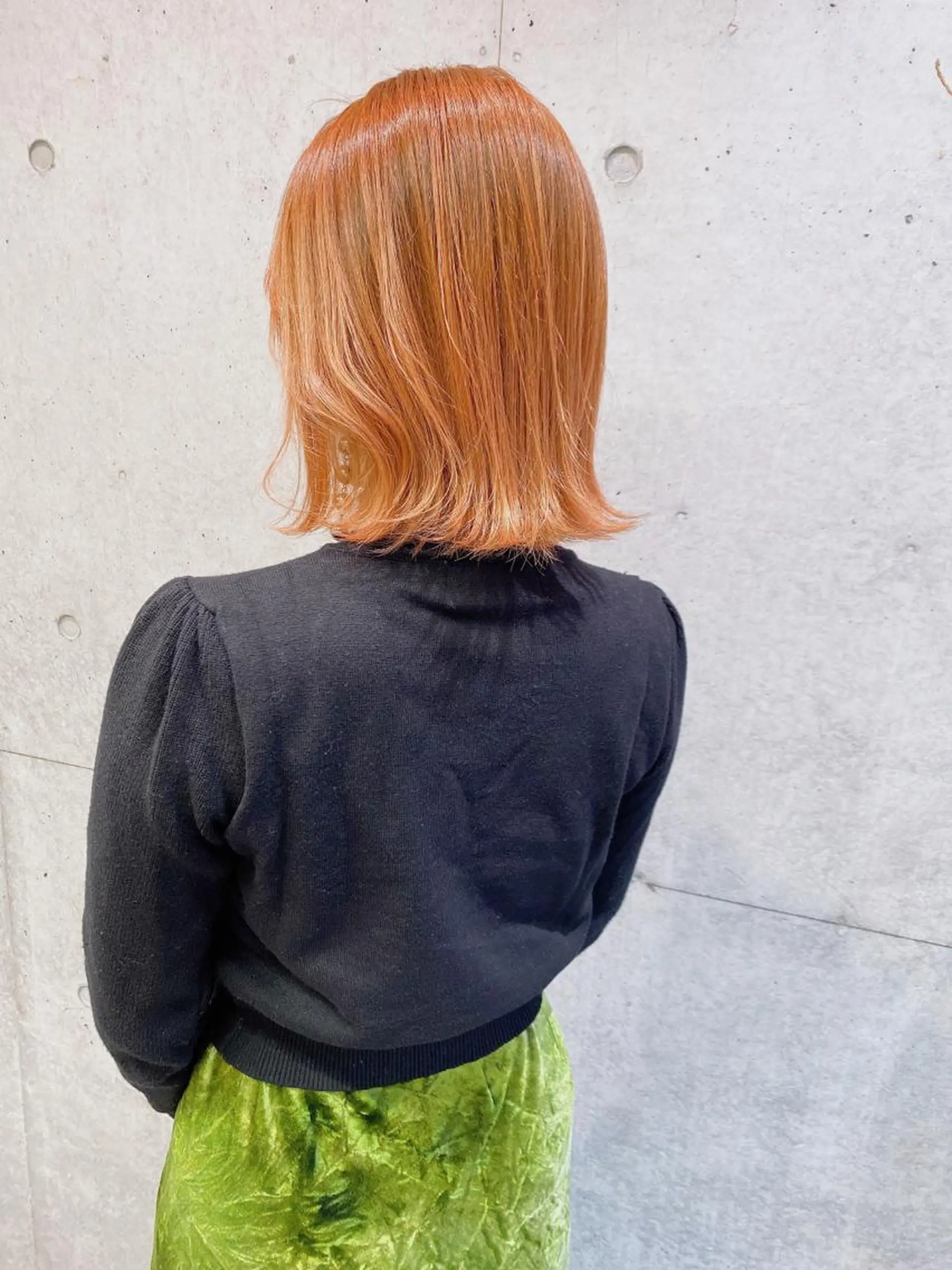 ショート カラー オレンジ カット kaho🧸 / 大人styleのヘアスタイル