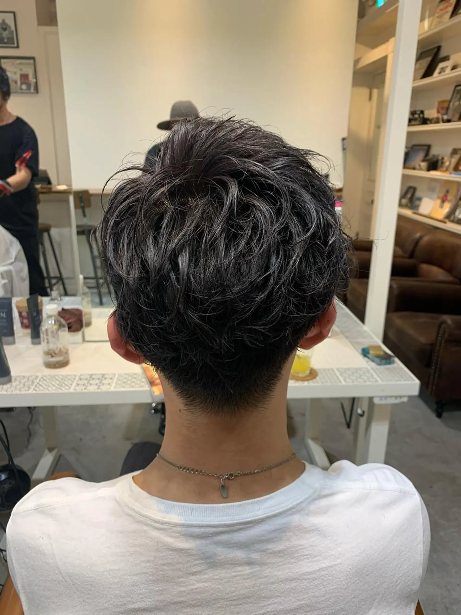 ショート ショートヘア カット パーマ トリートメント ヘッドスパ ヘアセット 山口 竣也のヘアスタイル