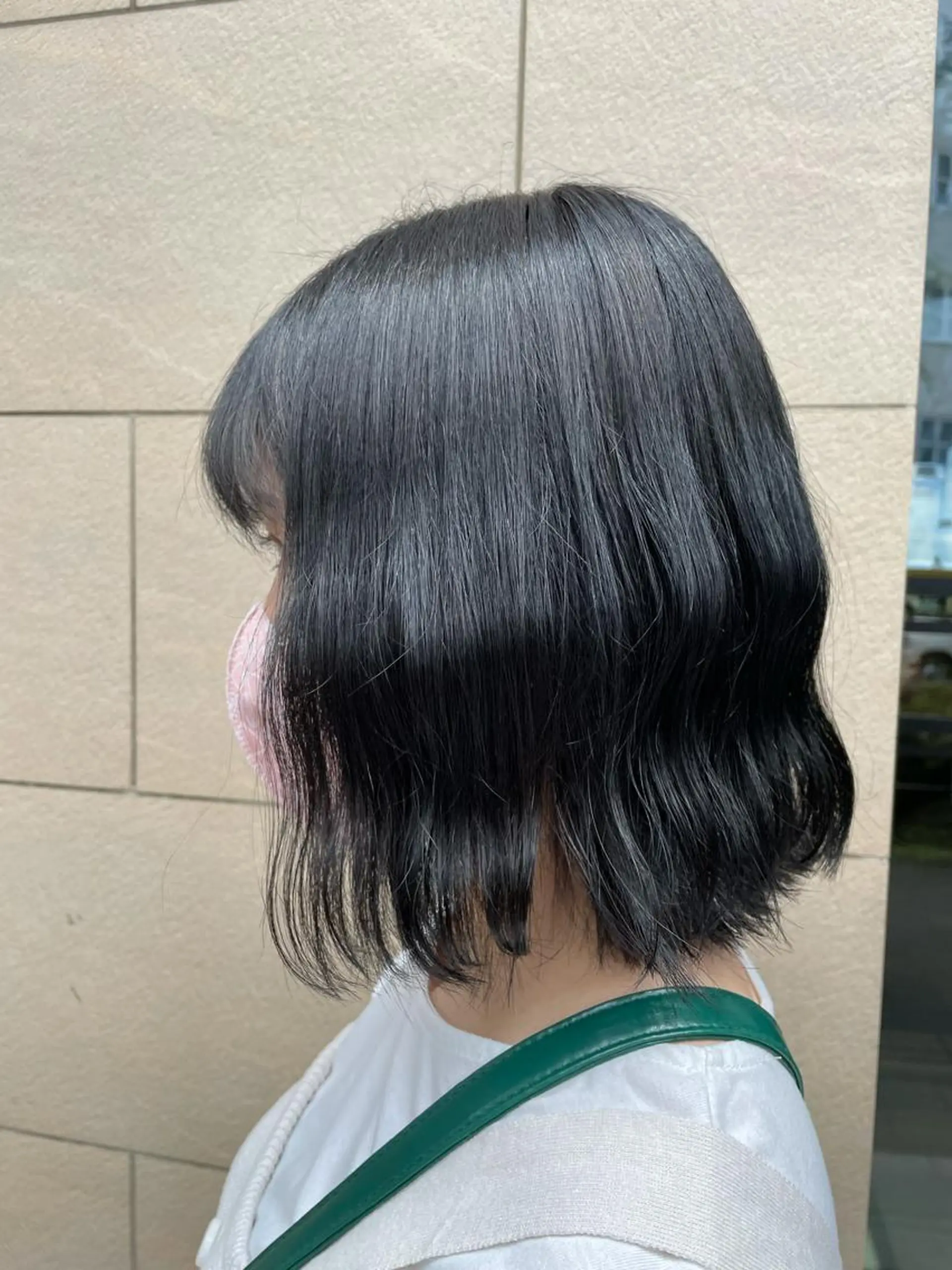 ミディアム 艶髪カラー🫧 髪質改善🪽萩原のヘアスタイル