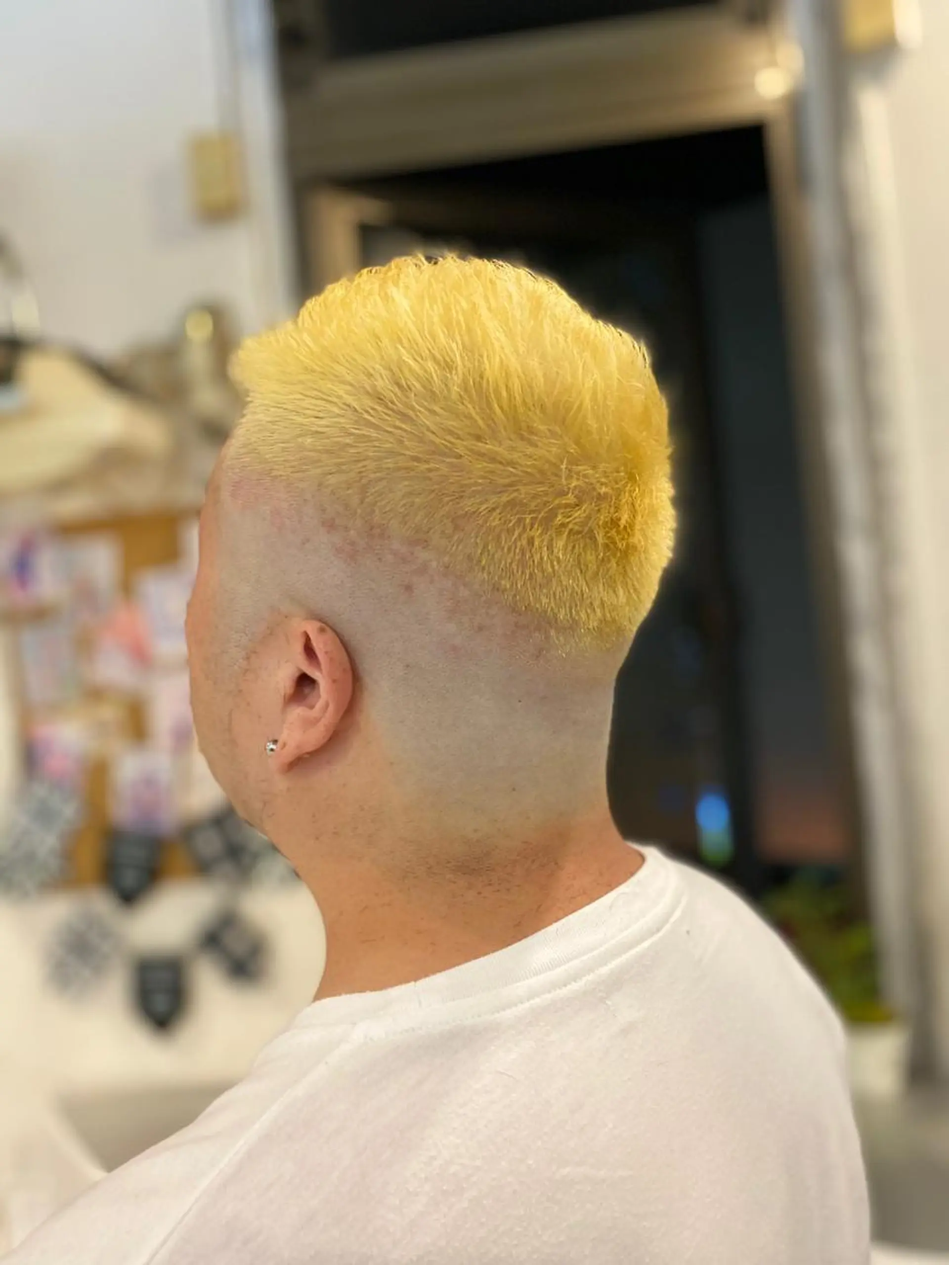 メンズ フェードカット スキンフェード ベストヘアー上本郷所属・黒川 奨のヘアスタイル