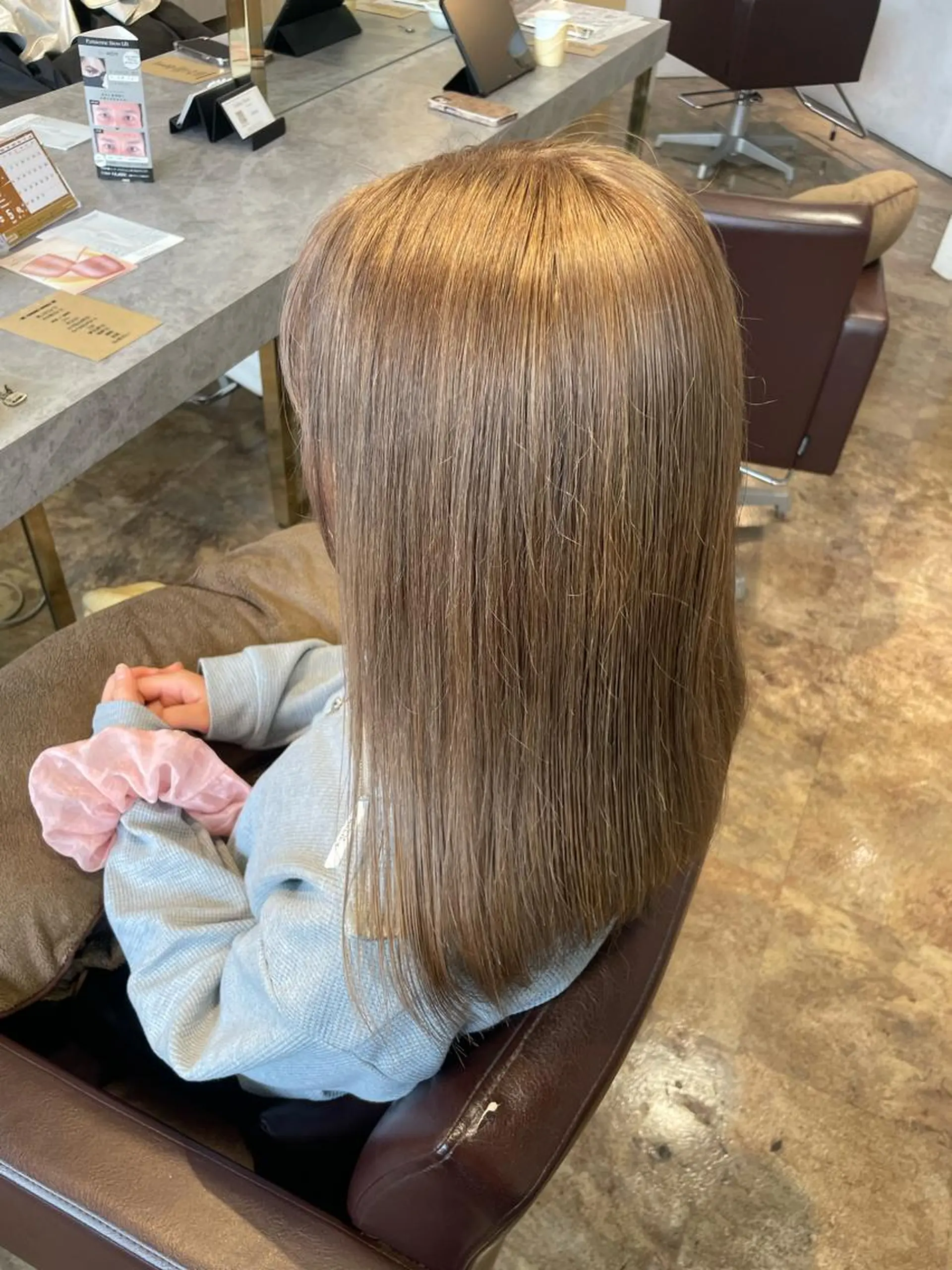 ミディアム ボブ 顔周りカット 森 愛佳のヘアスタイル