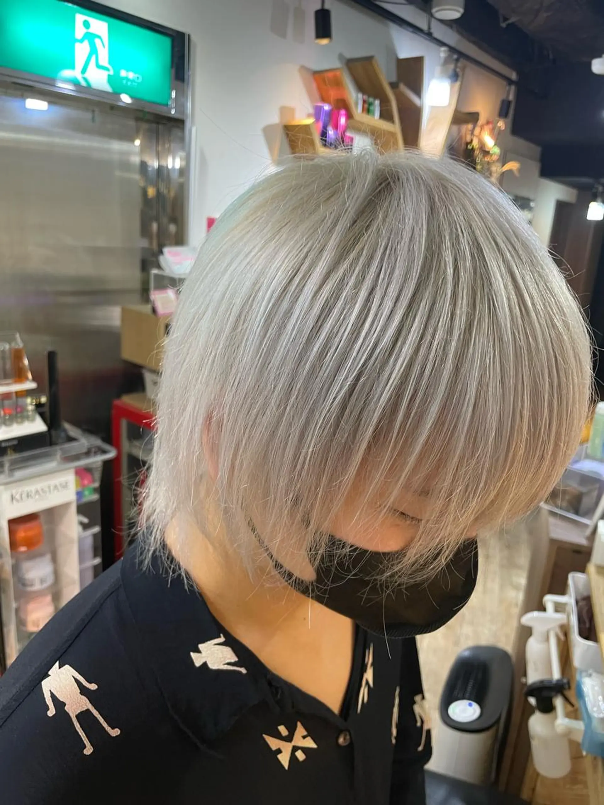 ショート カラー メンズ COREblanc ゆきの／表参道 原宿のヘアスタイル