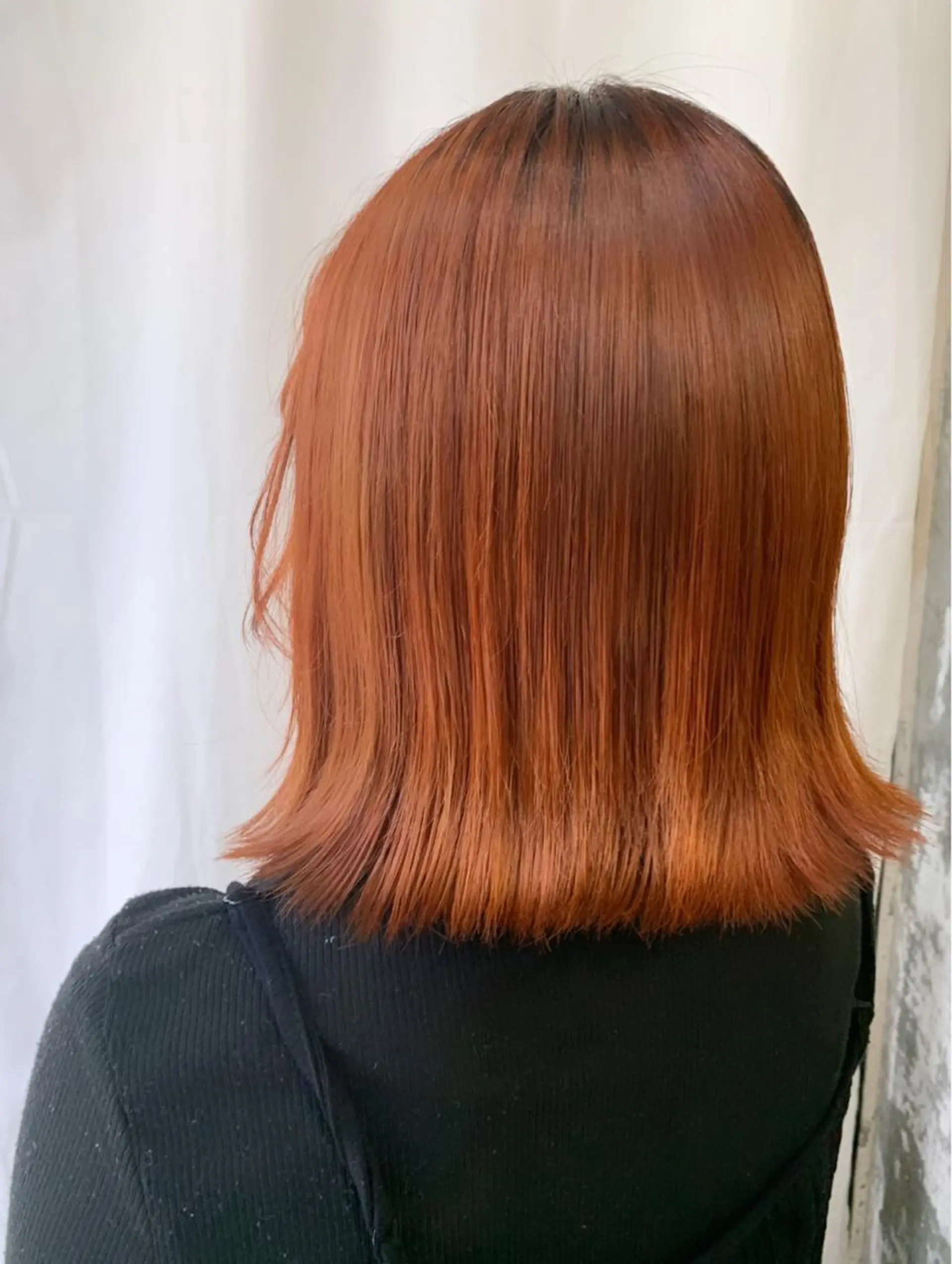 ミディアム カラー オレンジ emu    head spa & treatment所属・髙塚碧🇰🇷 韓国ヘア🎗️のヘアスタイル