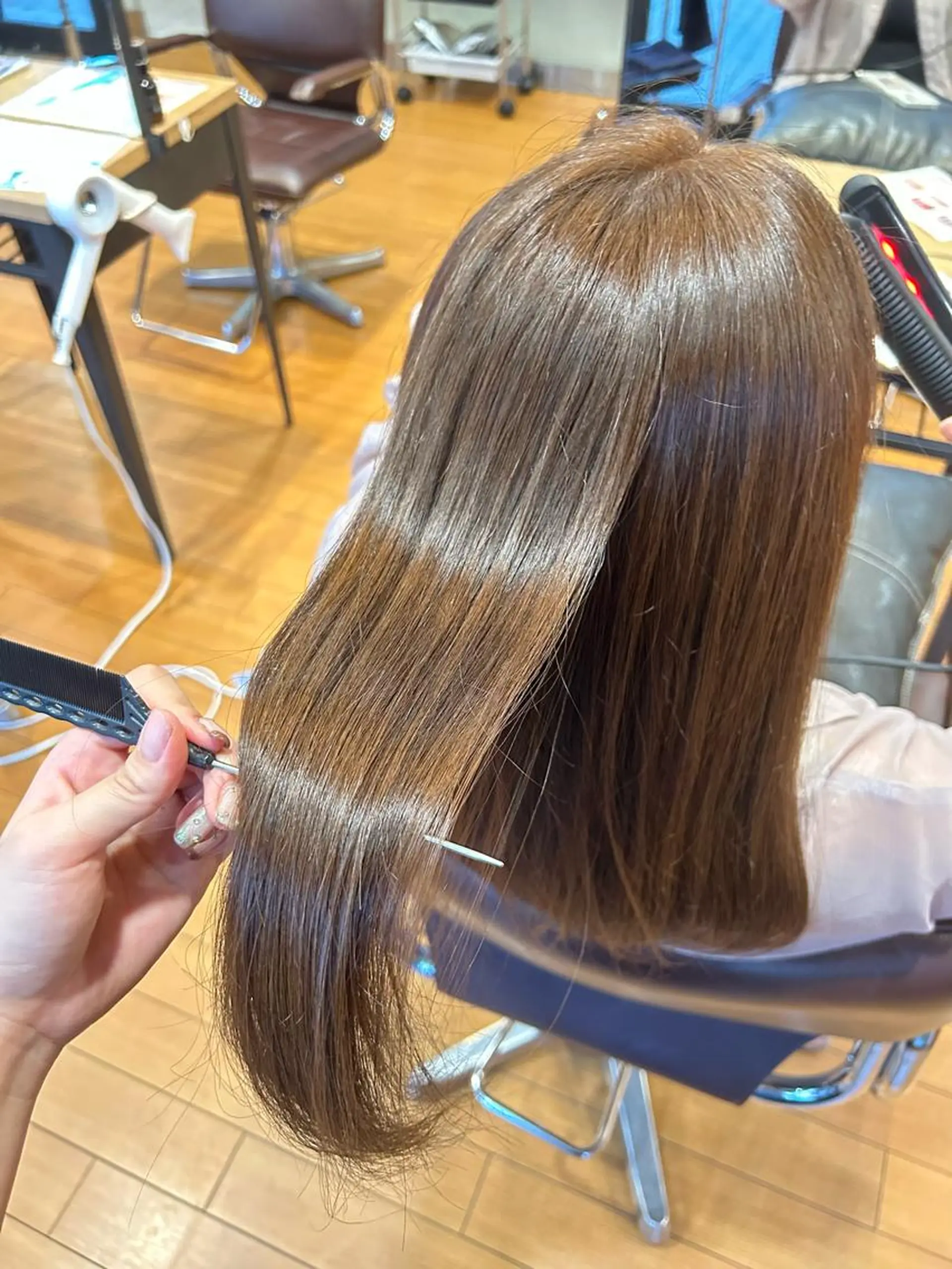 ロング カラー mahiro/暖色 カラー/カットモデルのヘアスタイル