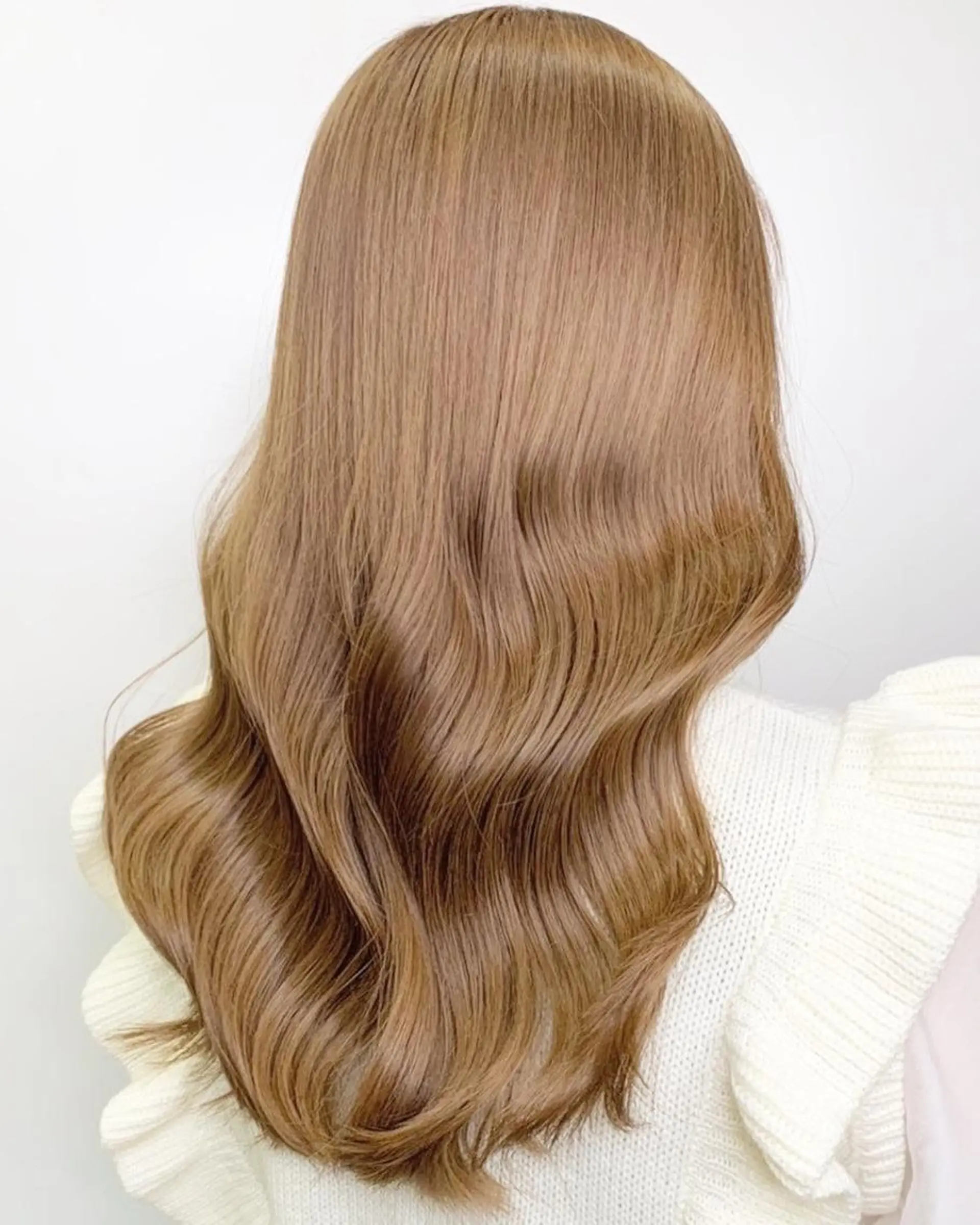 セミロング カラー ベージュカラー カット ヘアカラー トリートメント レイヤー/艶カラー 🫧守利のヘアスタイル