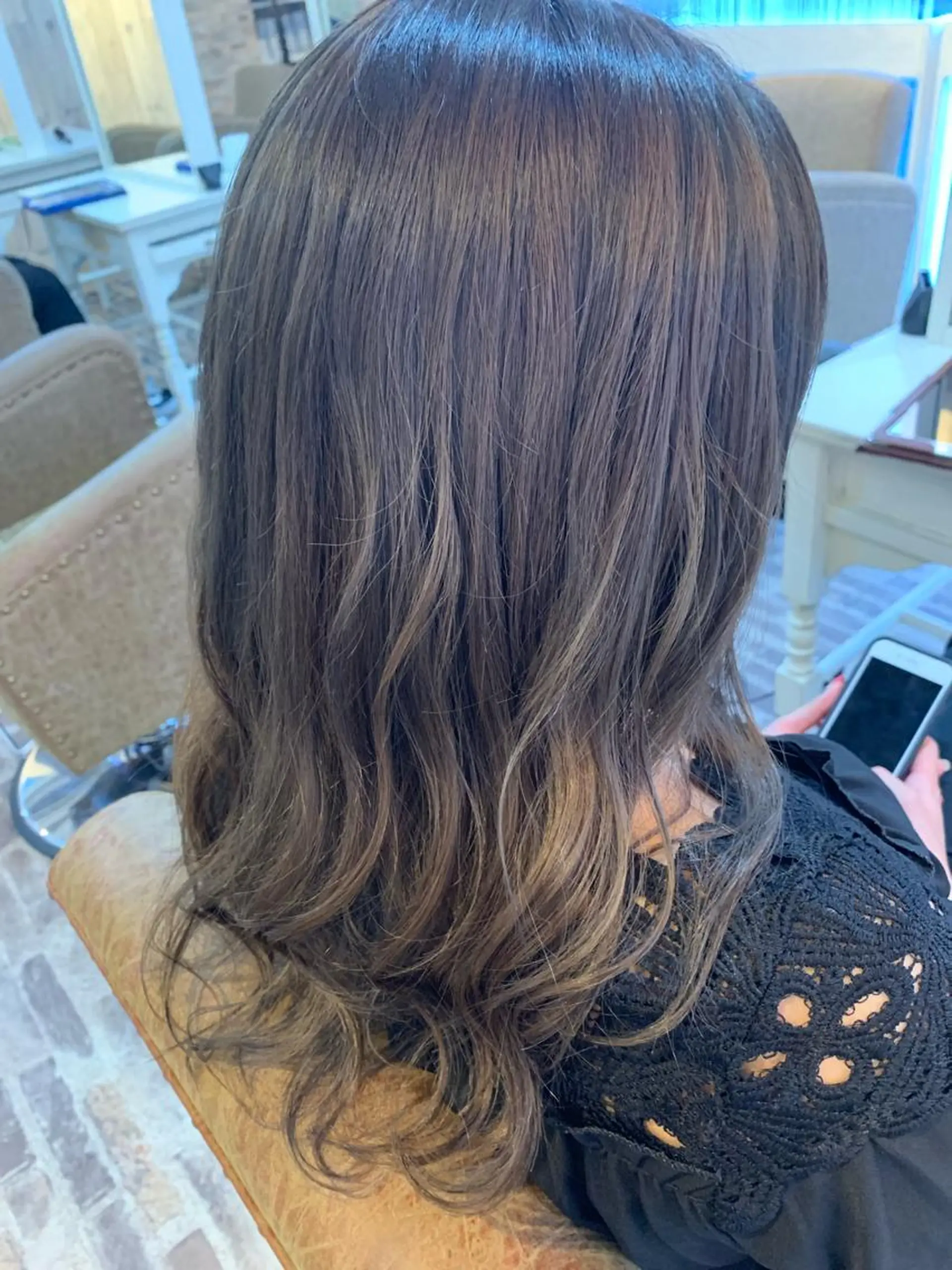ミディアム カラー ✨透明感カラー 聖奈✨のヘアスタイル