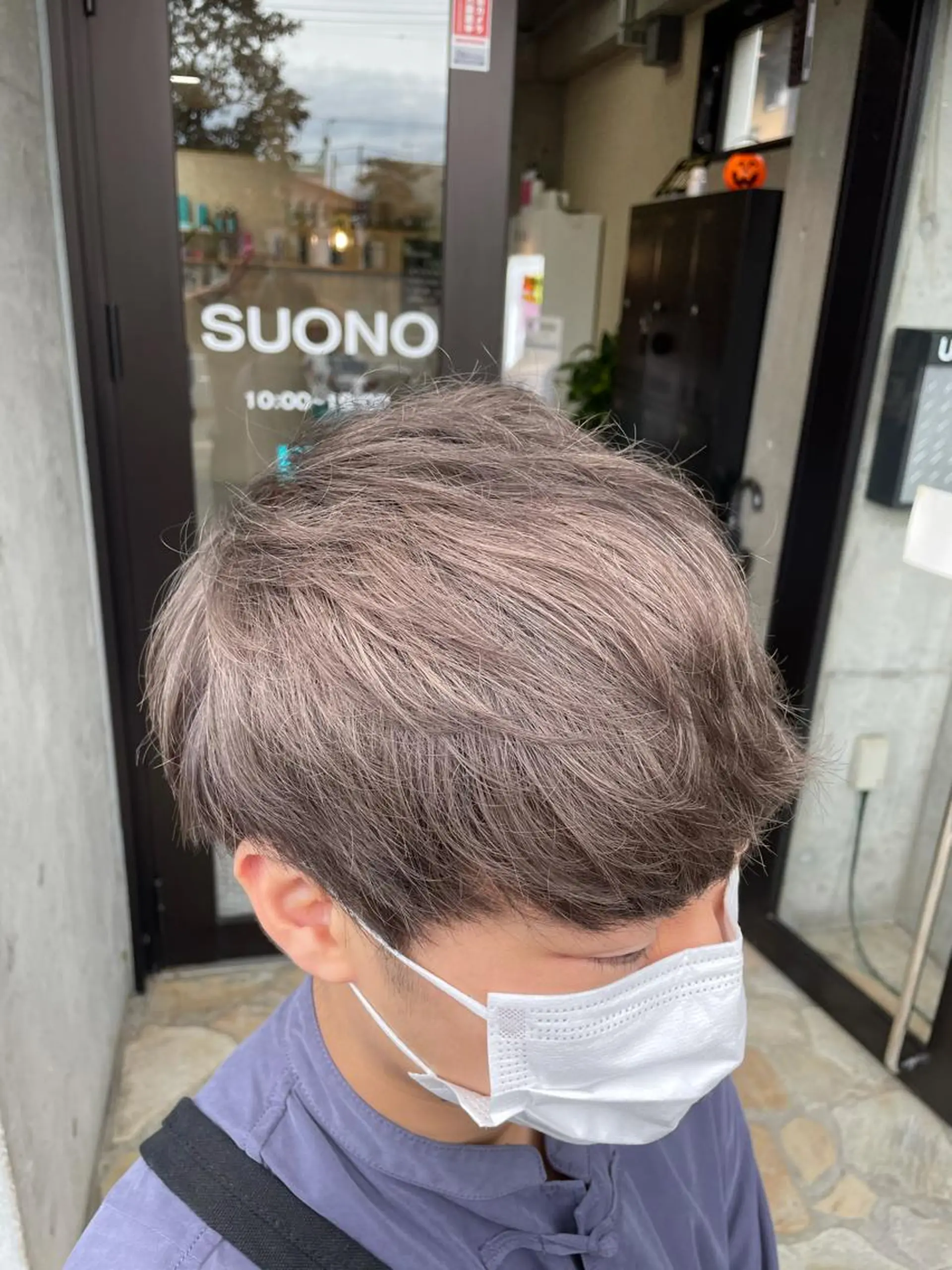 ショート メンズ カット ヘアカラー トリートメント SEPHILE所属・メンズ韓国ヘア👹 KAJIのヘアスタイル