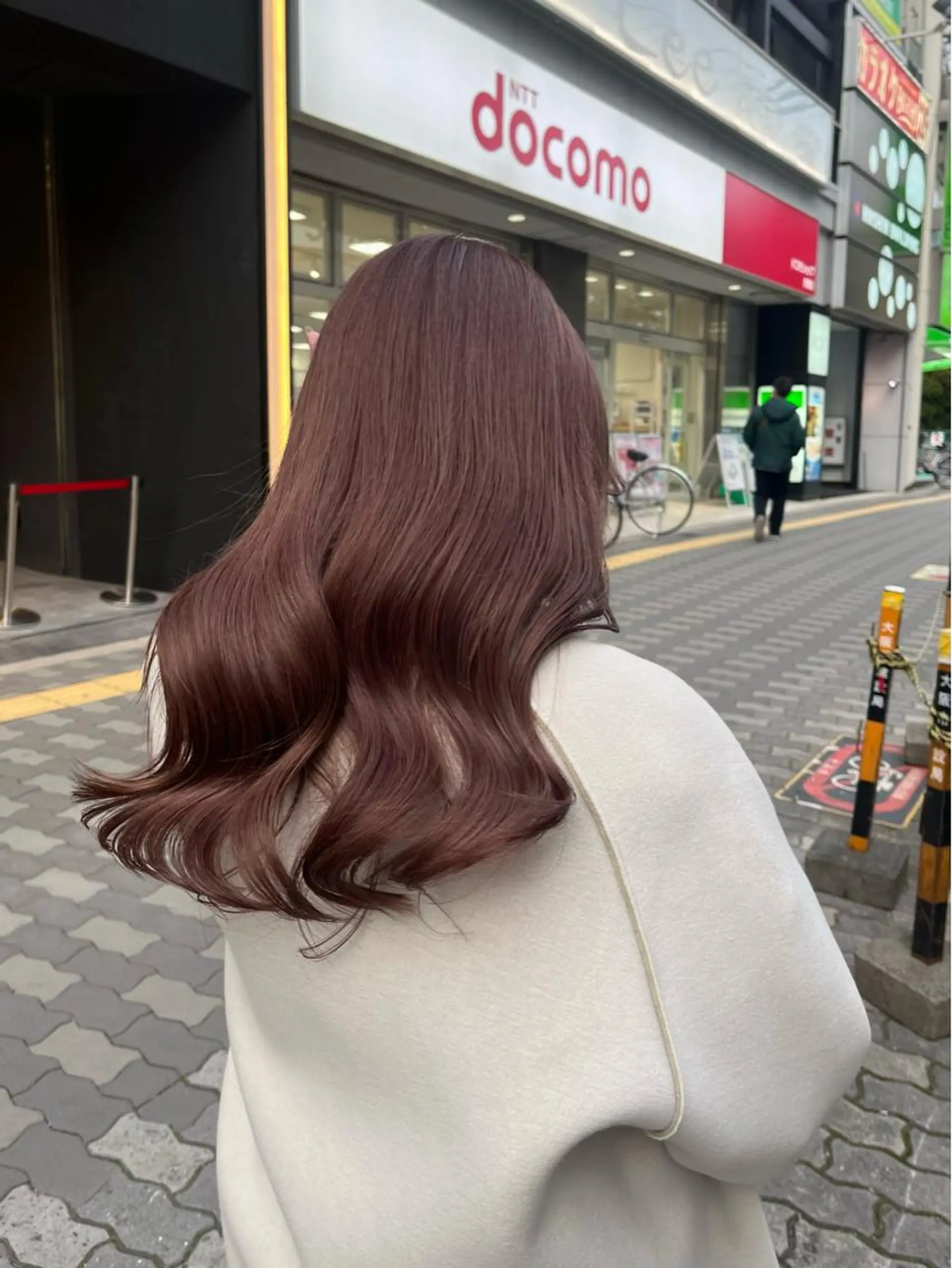 ロング カラー yohaku misakiのヘアスタイル