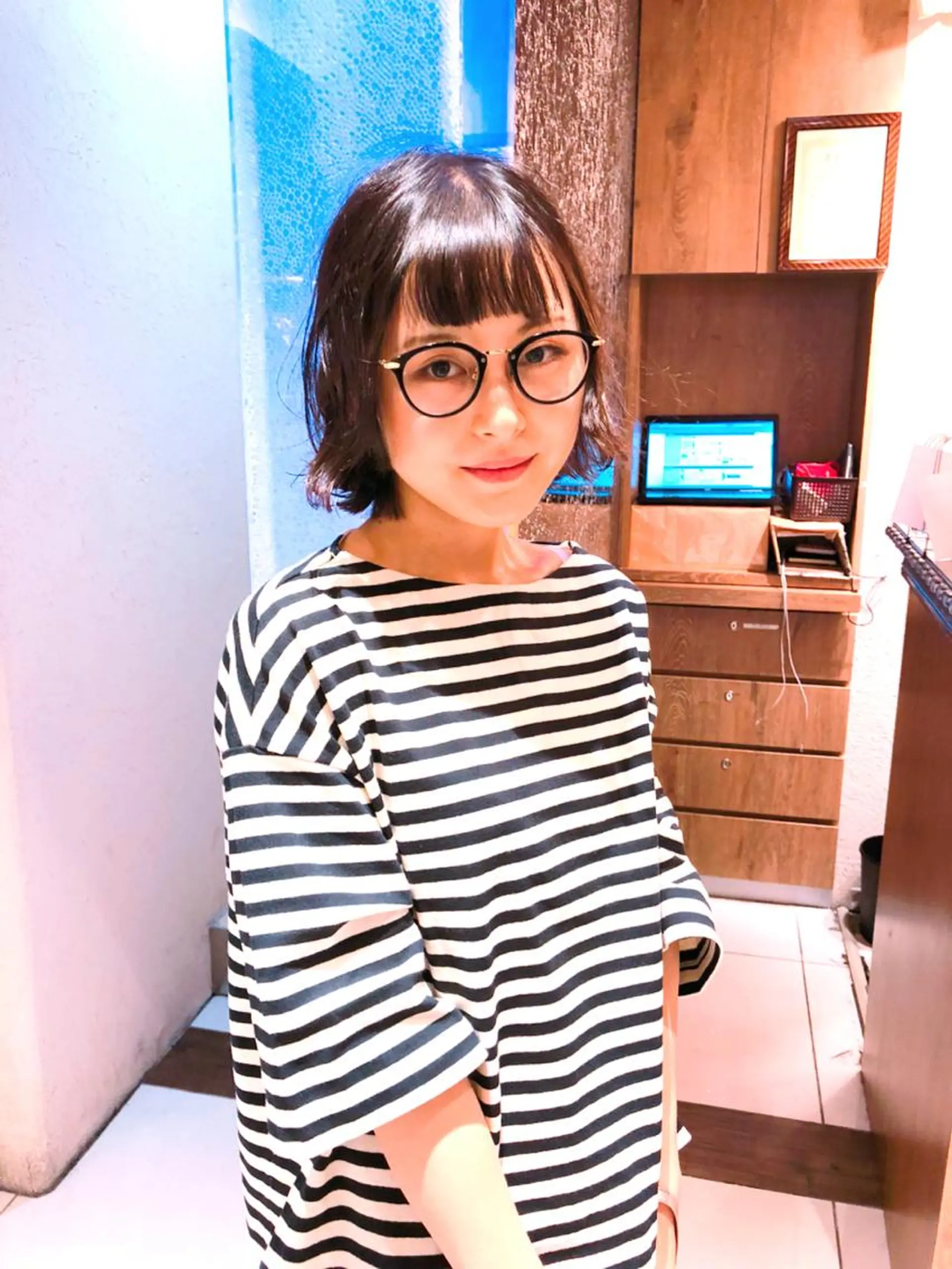 ショート 【ディレクター 🧸🤍田澤 唯那】のヘアスタイル