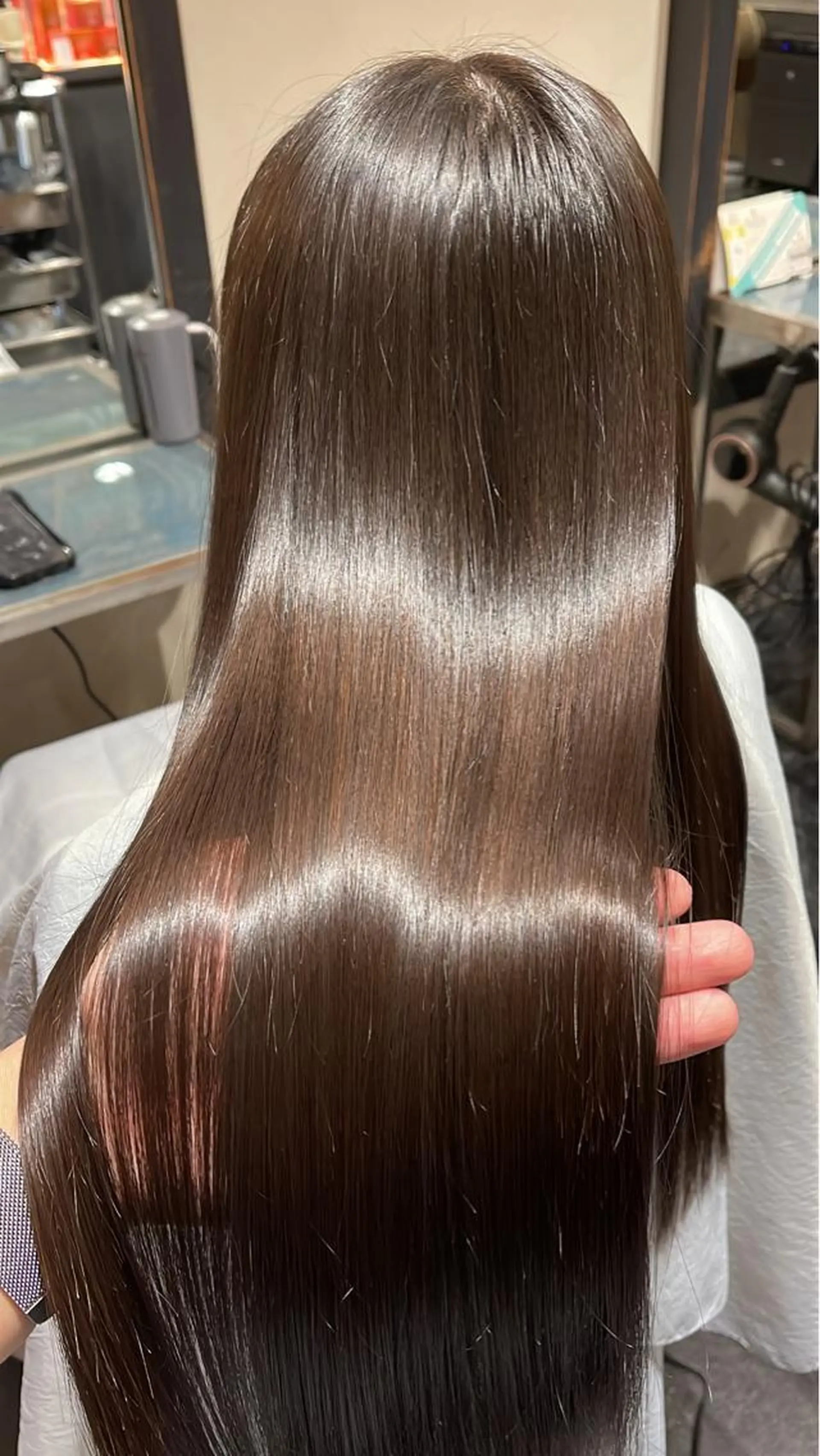 ロング トリートメント 酸熱トリートメント 泉 堅也のヘアスタイル