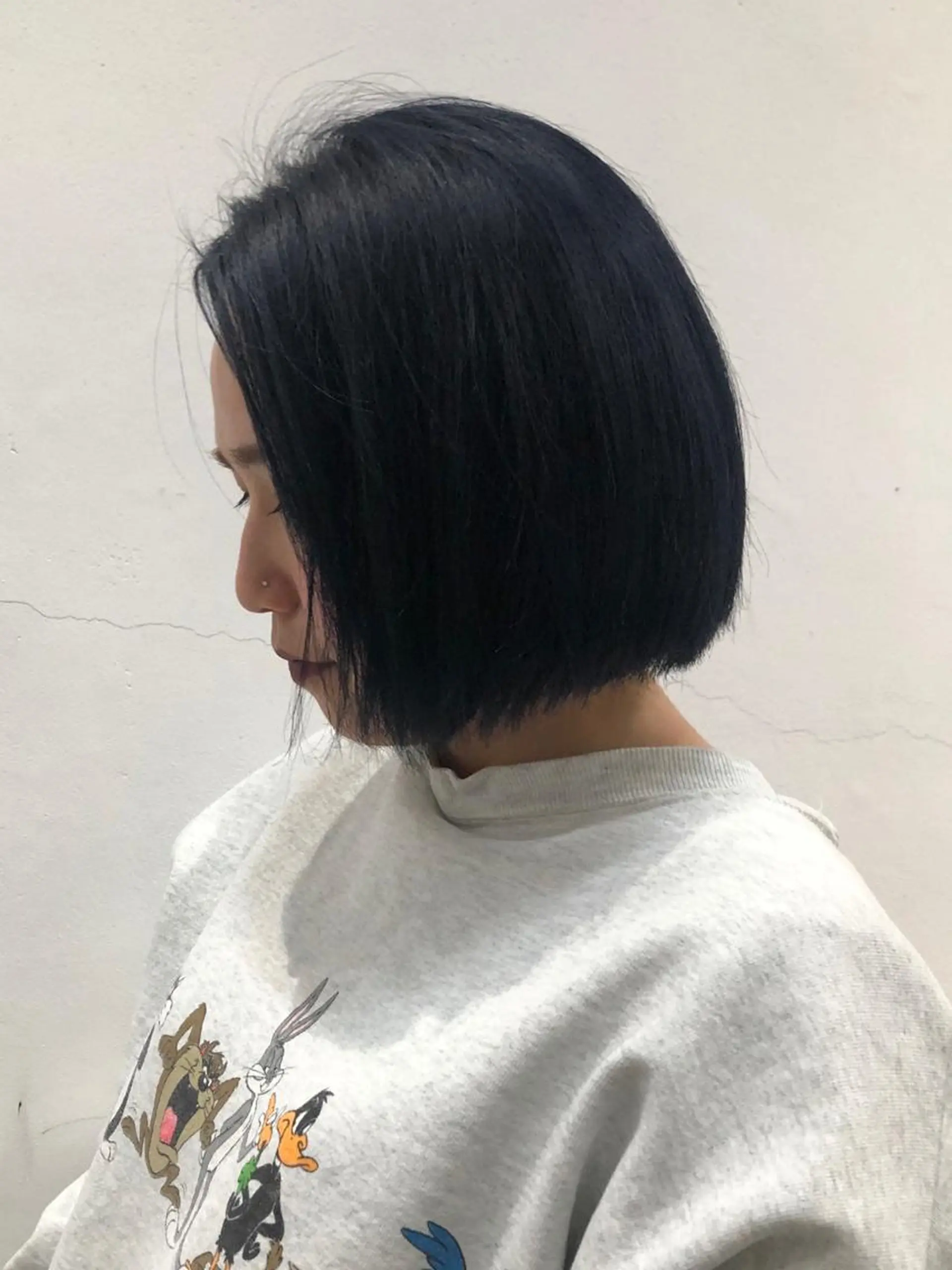 ミディアム カラー カット ヘアカラー トリートメント SOLA .のヘアスタイル