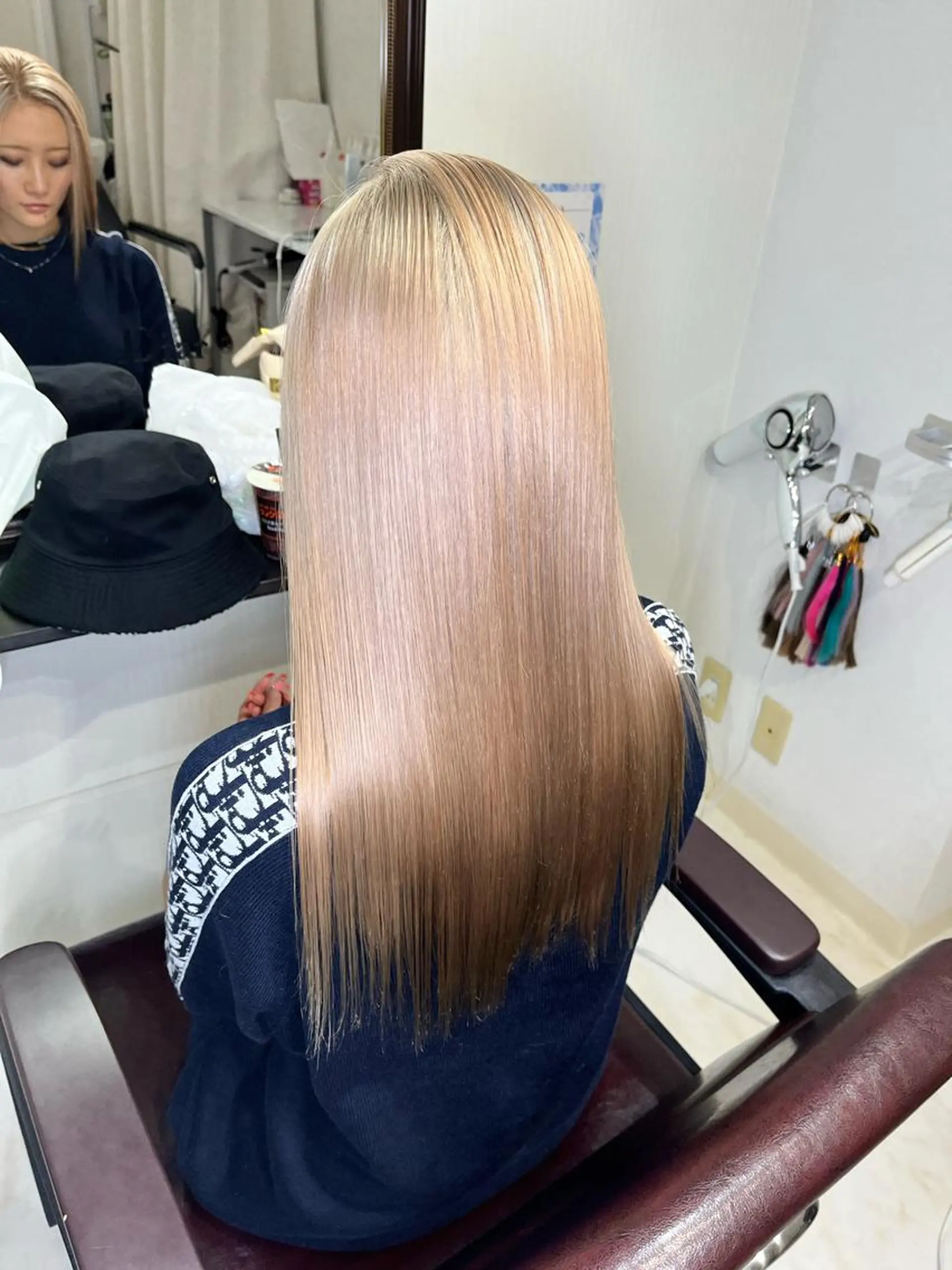 ロング ヘアカラー トリートメント 【Diar】オーナー アキヨシケンタのヘアスタイル