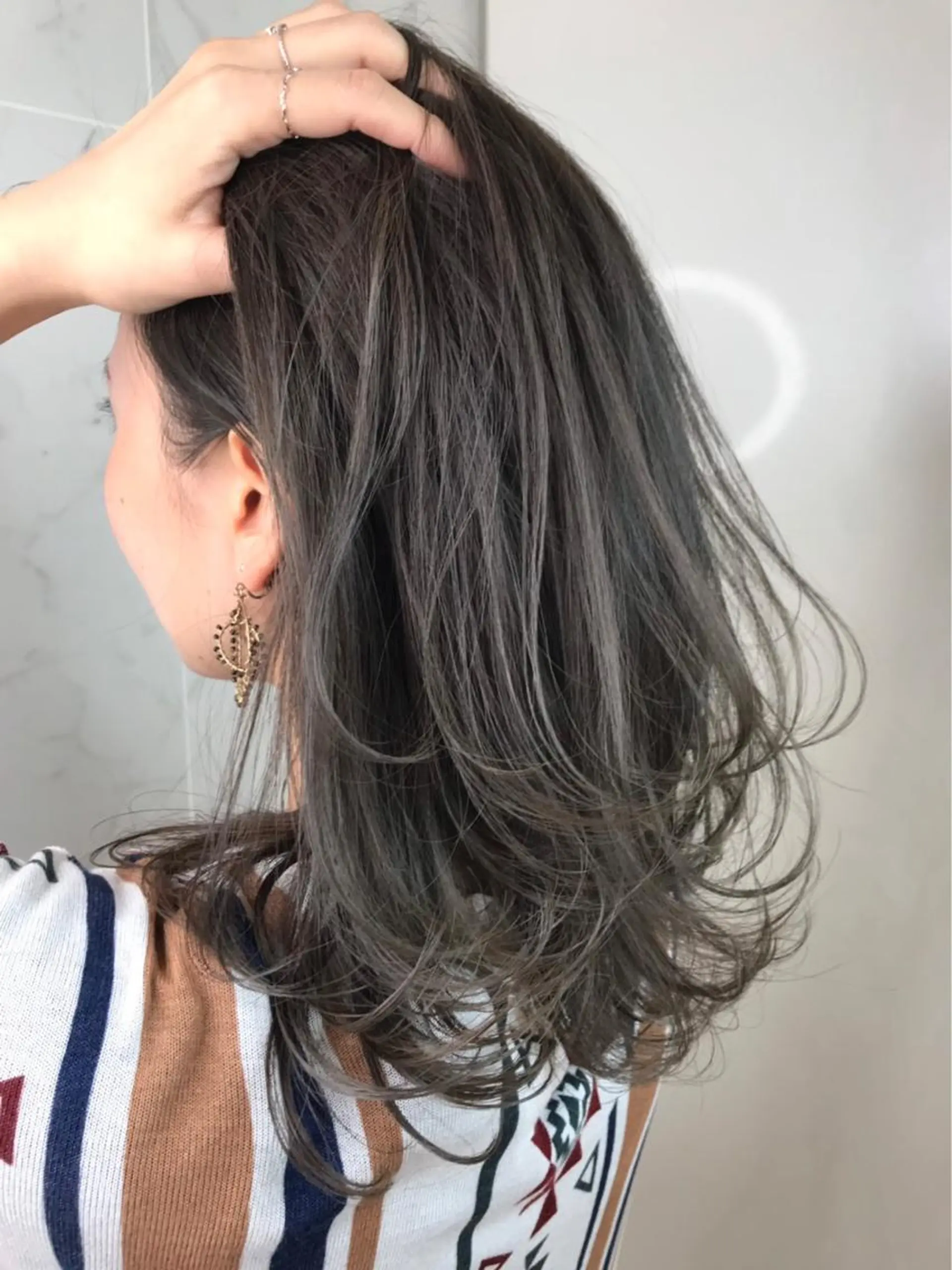 カラー 髪質改善IENA店長 小泉拓のヘアスタイル