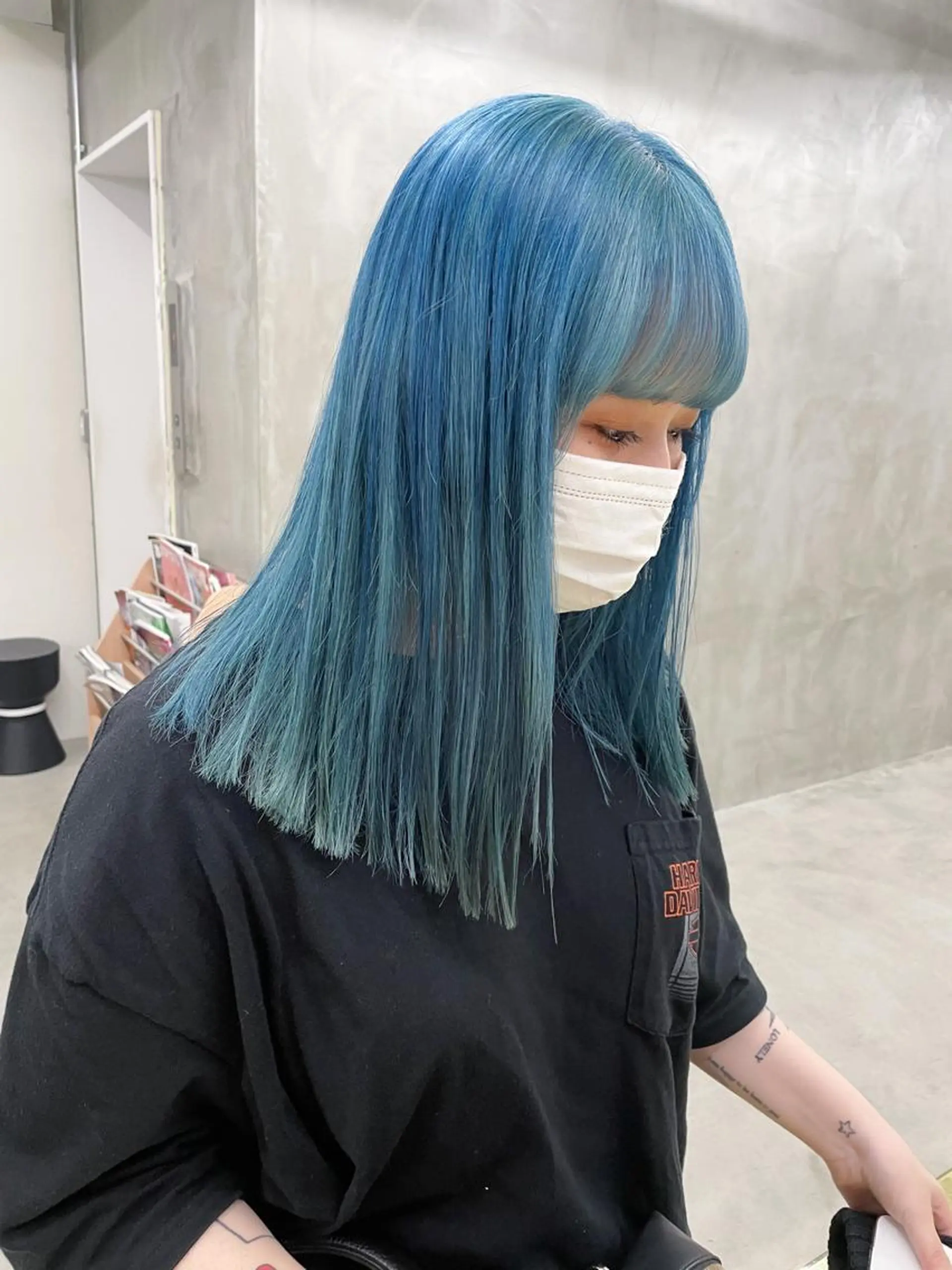 セミロング カラー カット ヘアカラー トリートメント yurika☁️ 似合わせ｜レイヤーのヘアスタイル