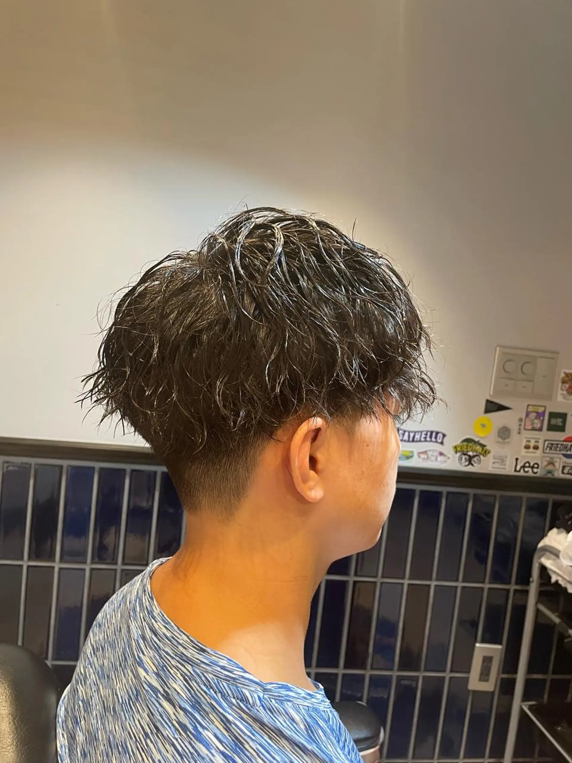 ショート 新宿スキンフェード 佐藤京介のヘアスタイル