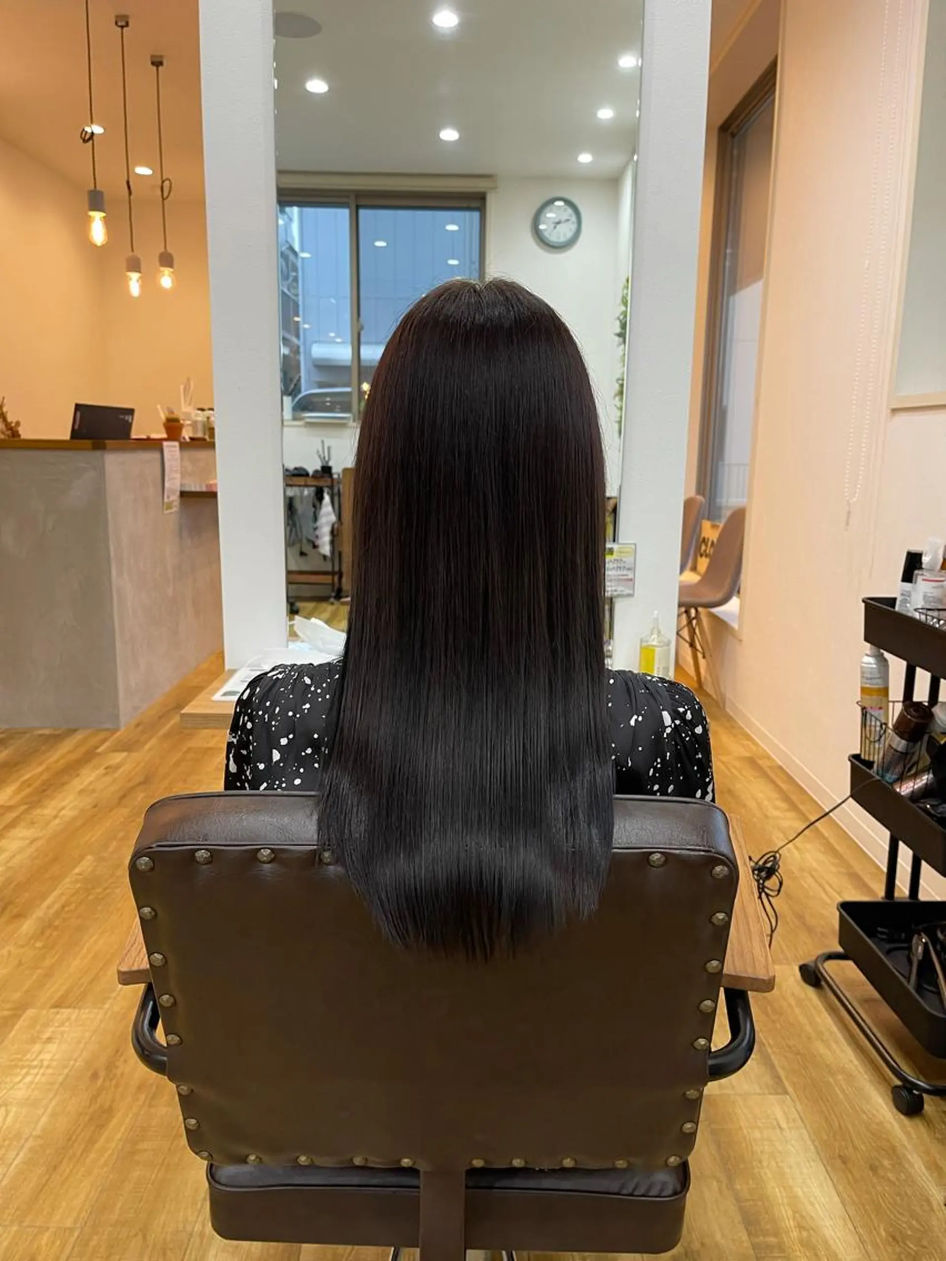 ロング カラー 縮毛矯正 髪質改善💎店長 ASUKAのヘアスタイル