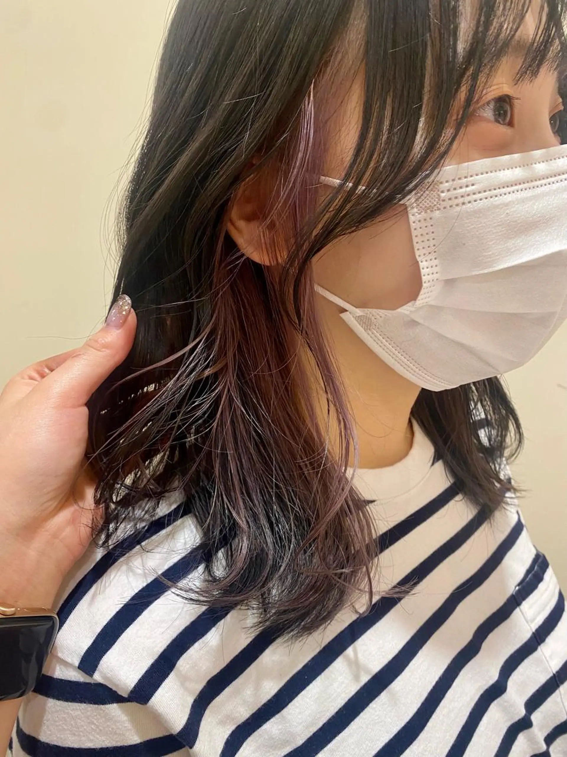 ミディアム 藤原 侑香のヘアスタイル